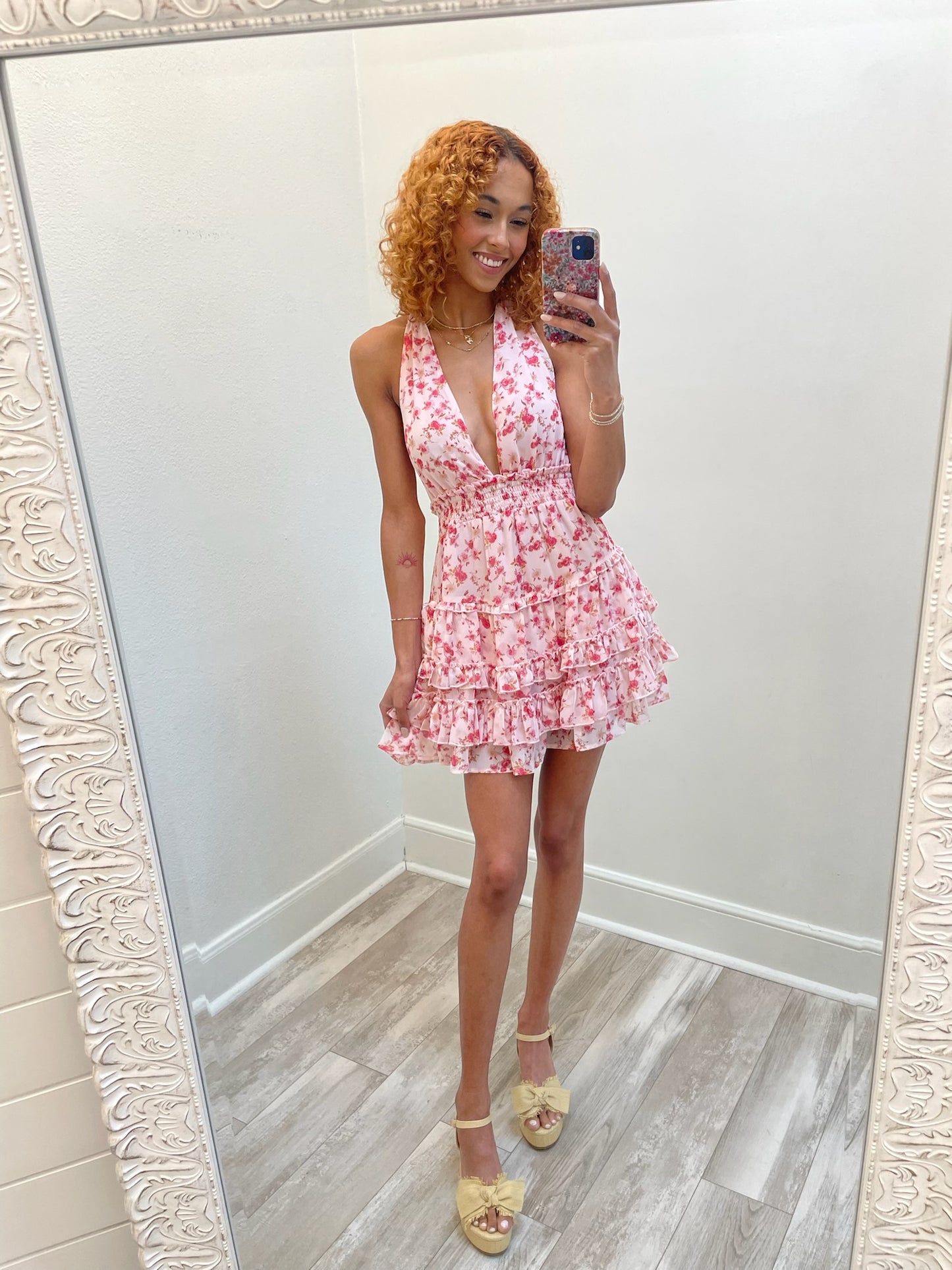Peachy dress