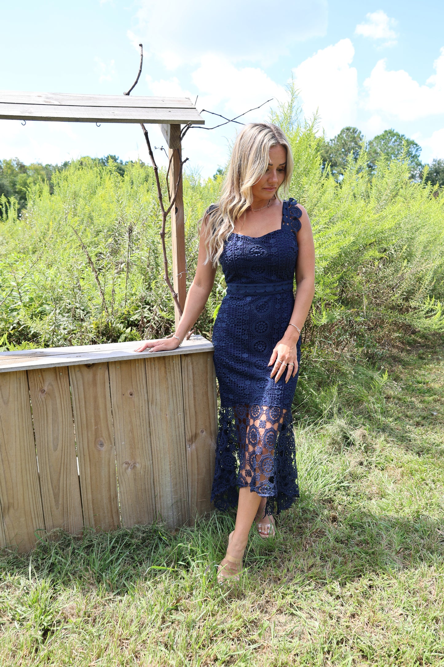 Kiely Dress(navy)
