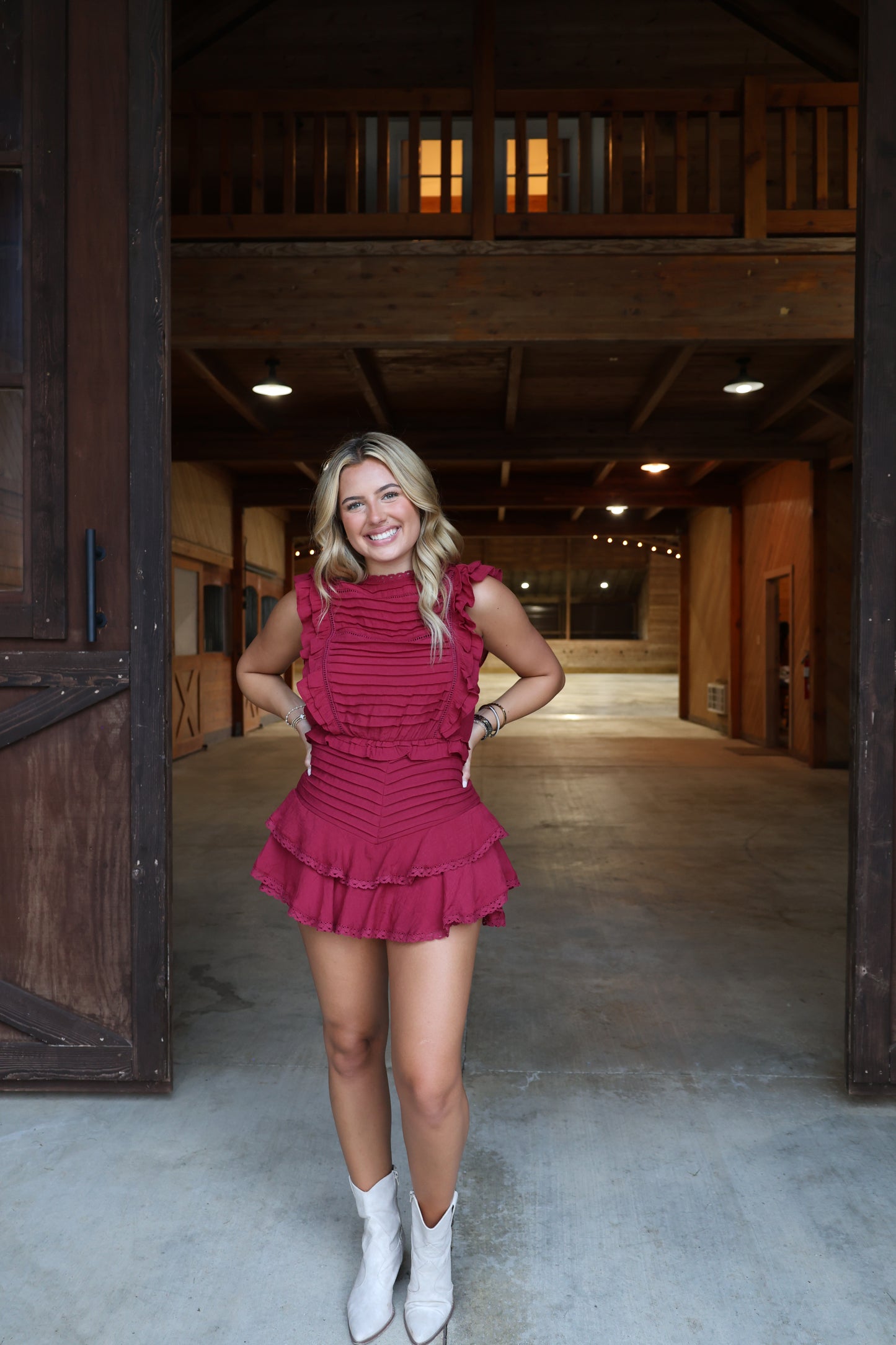 Wine Down Romper