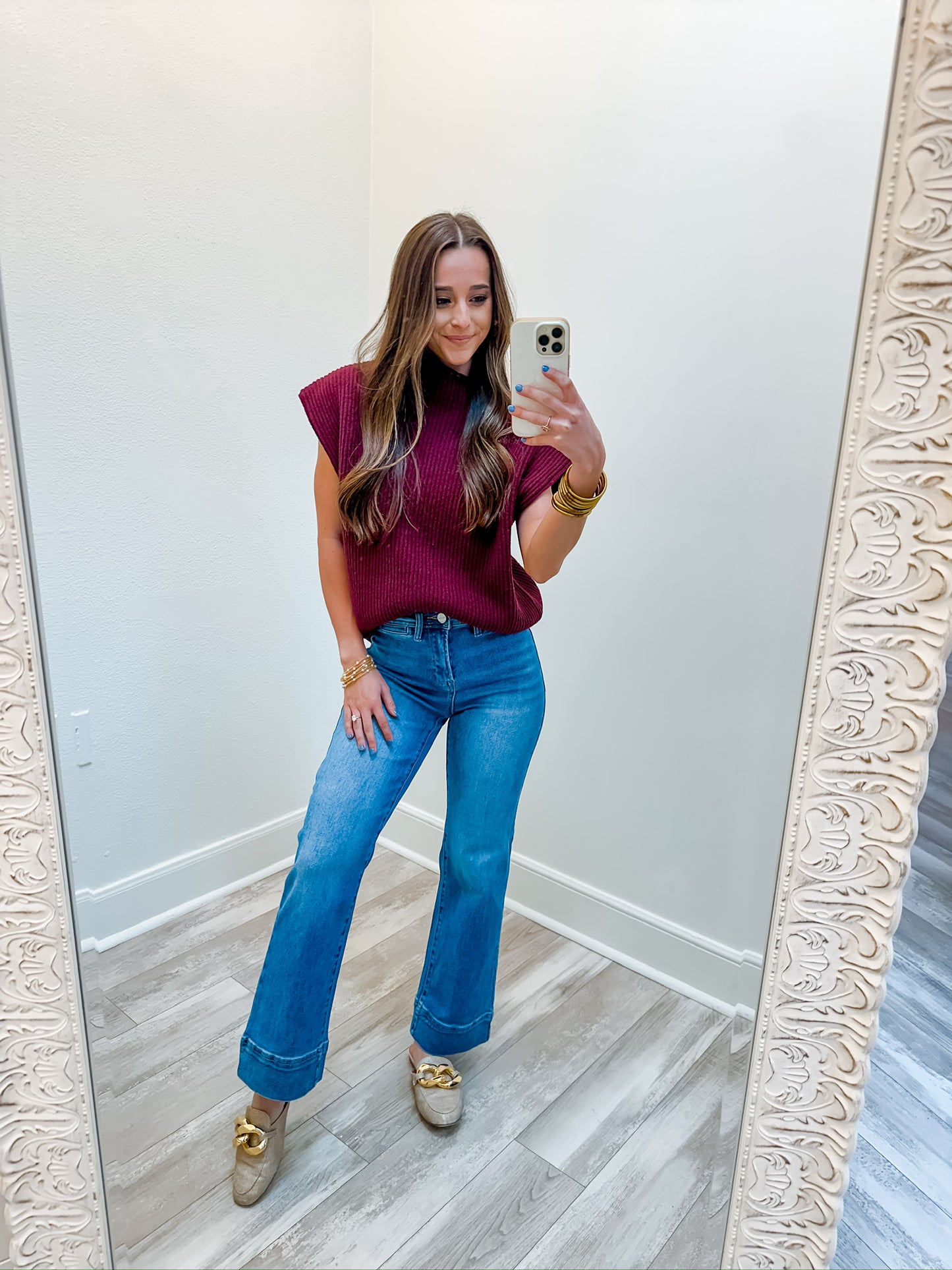 Tiffany Turtleneck(Burgandy)