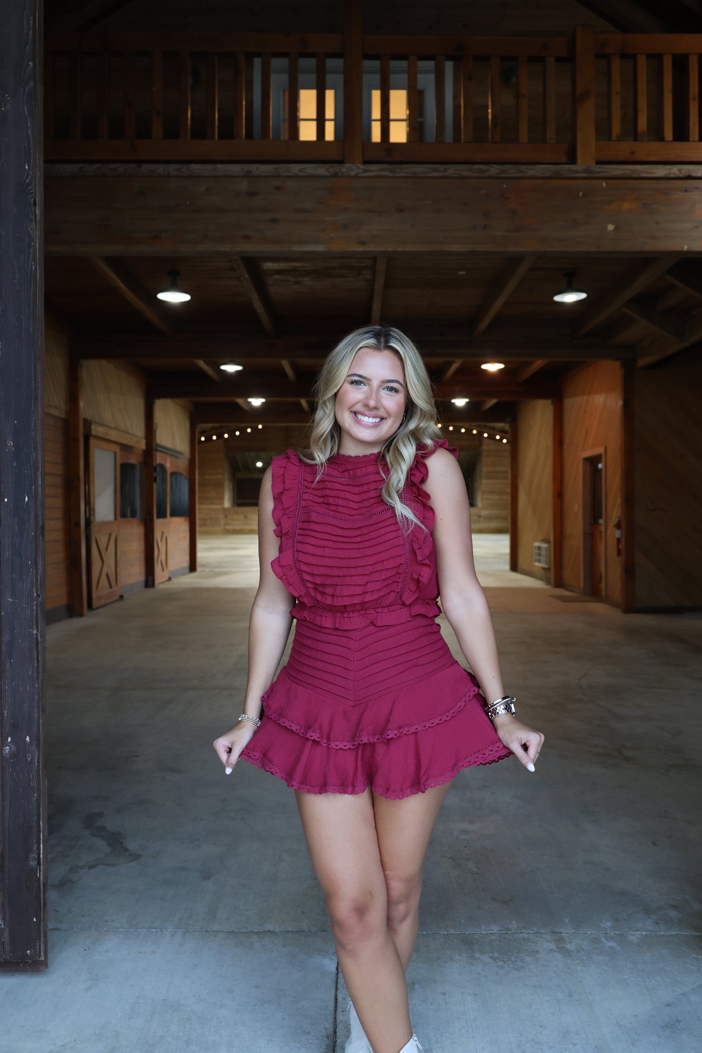 Wine Down Romper