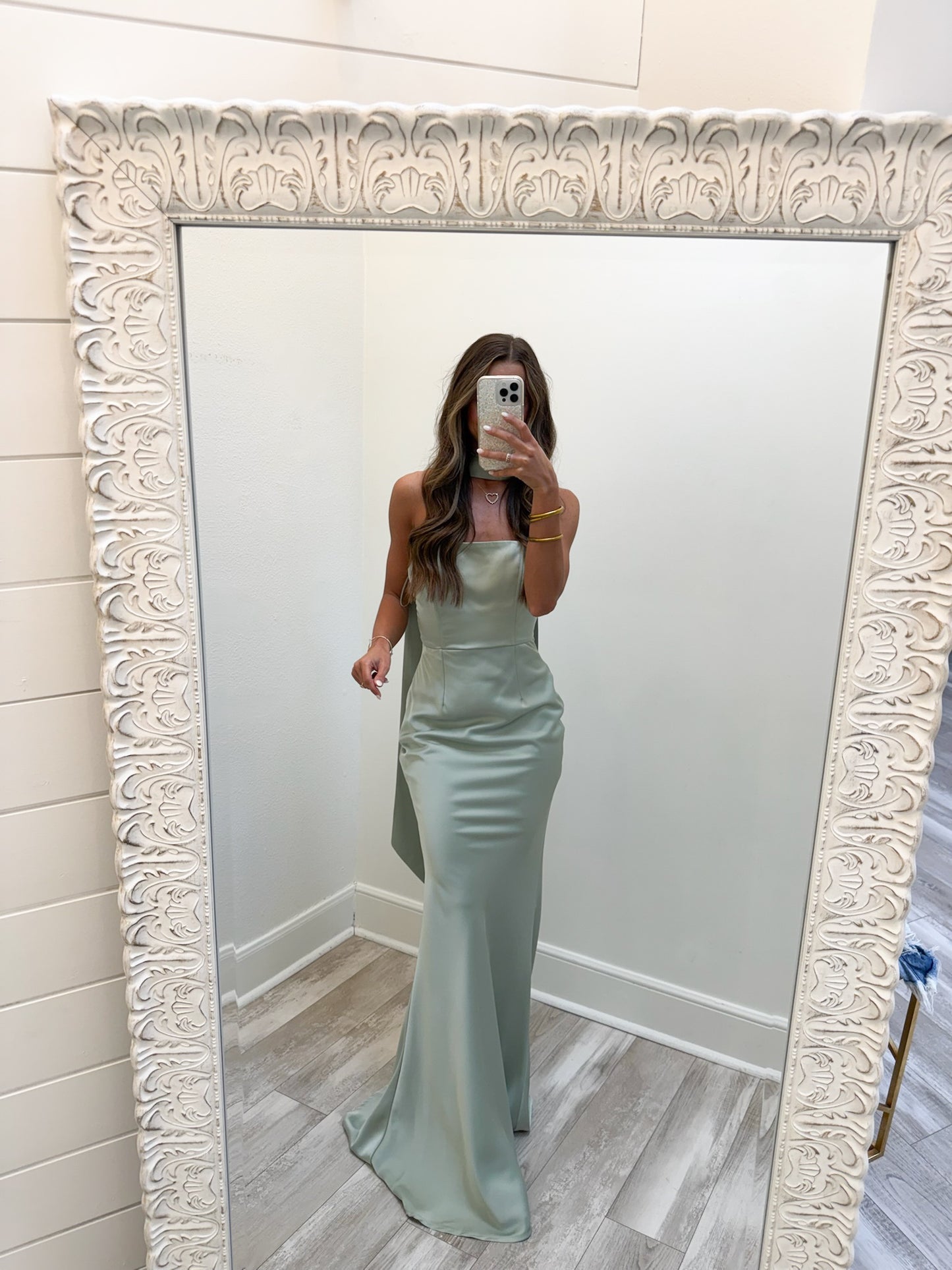 Flourishing Dress(sage)