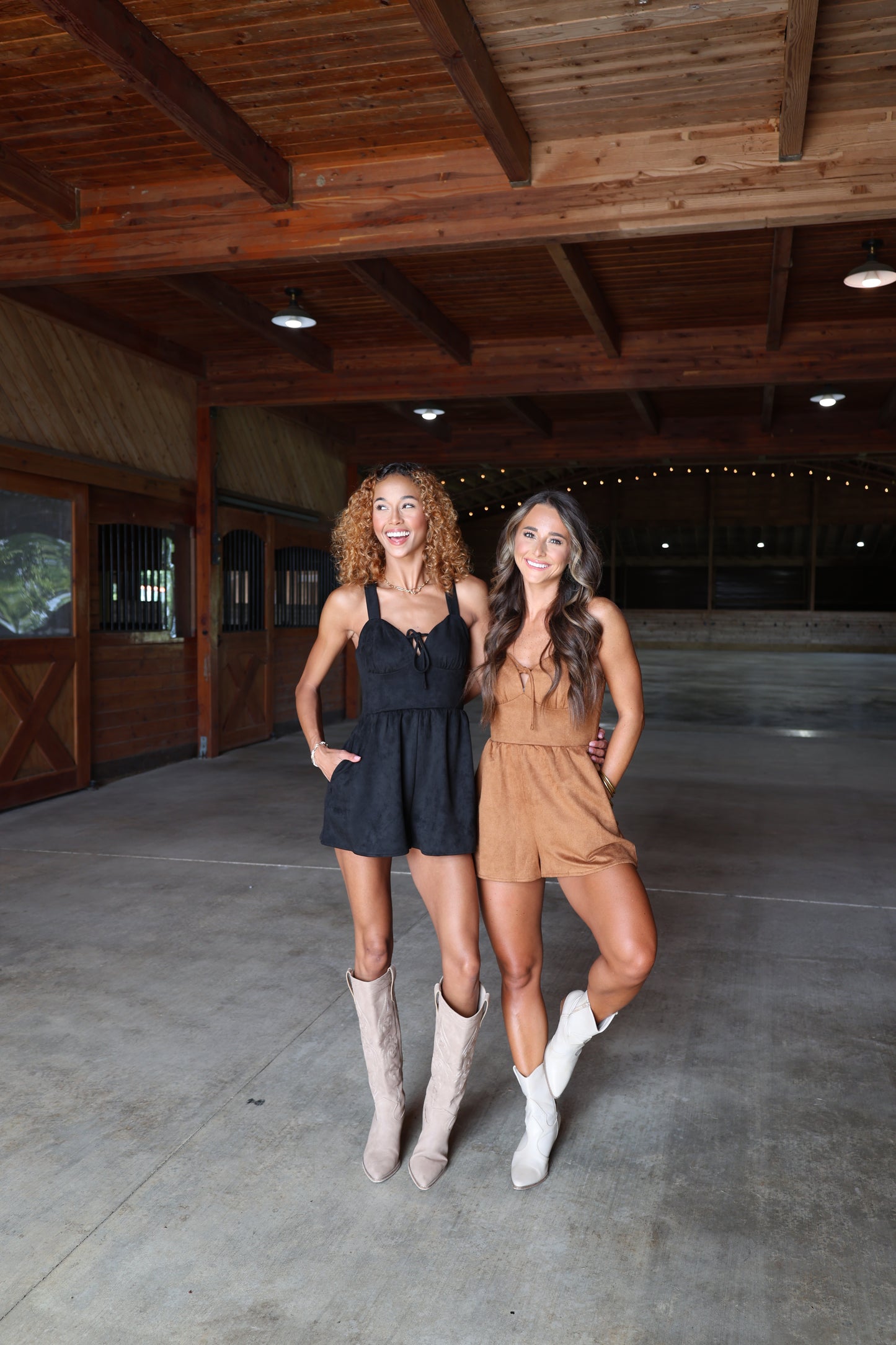 Farrah Romper(mocha)