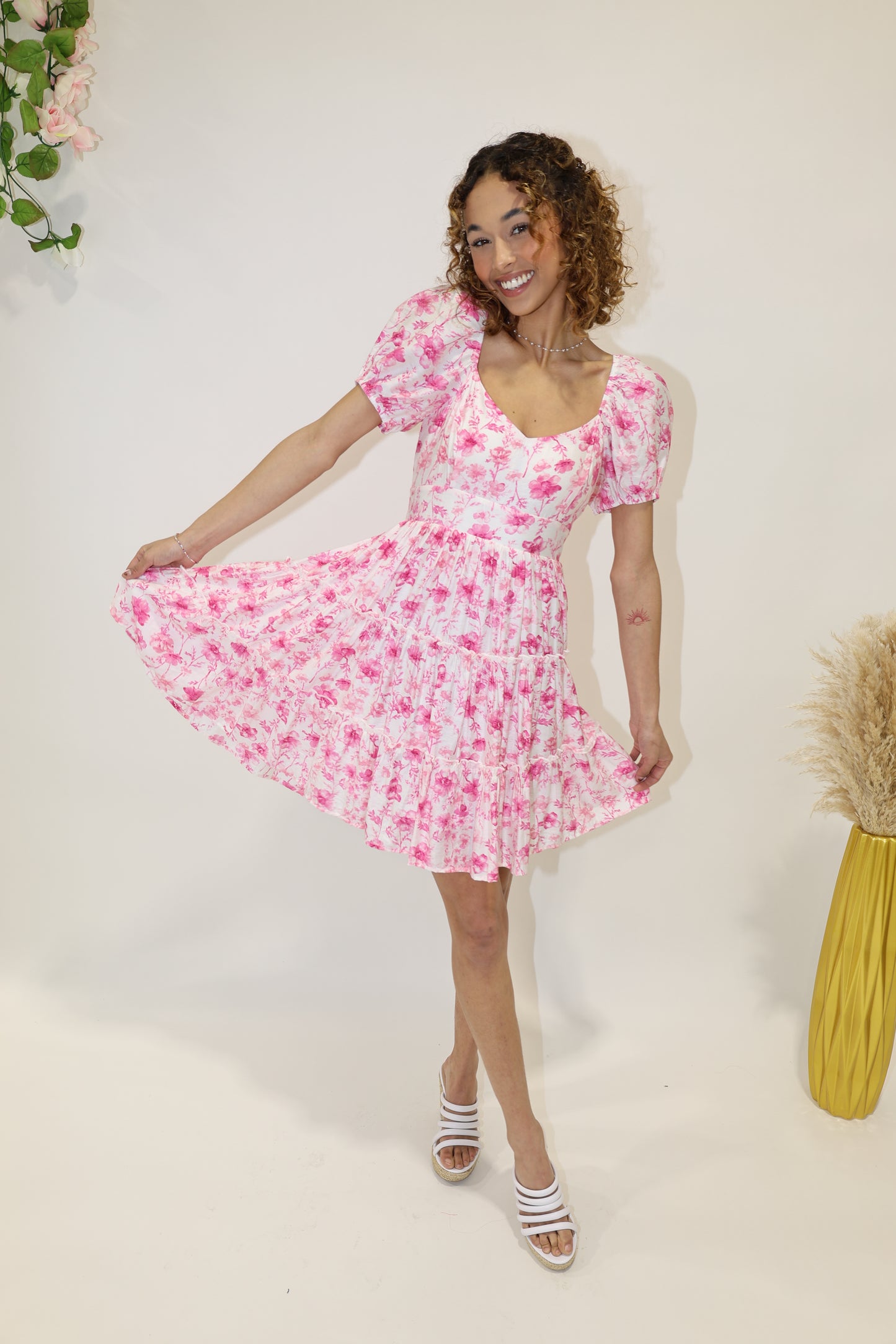 Empowered Essence Dress (pink)