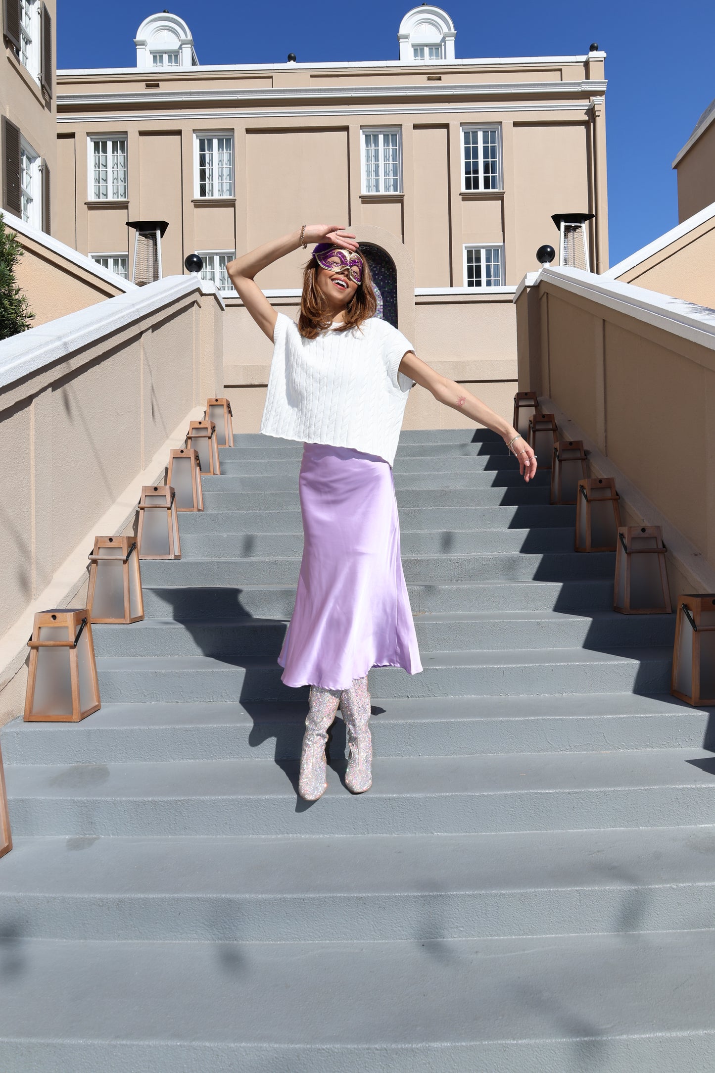 Luxe Skirt( lilac)
