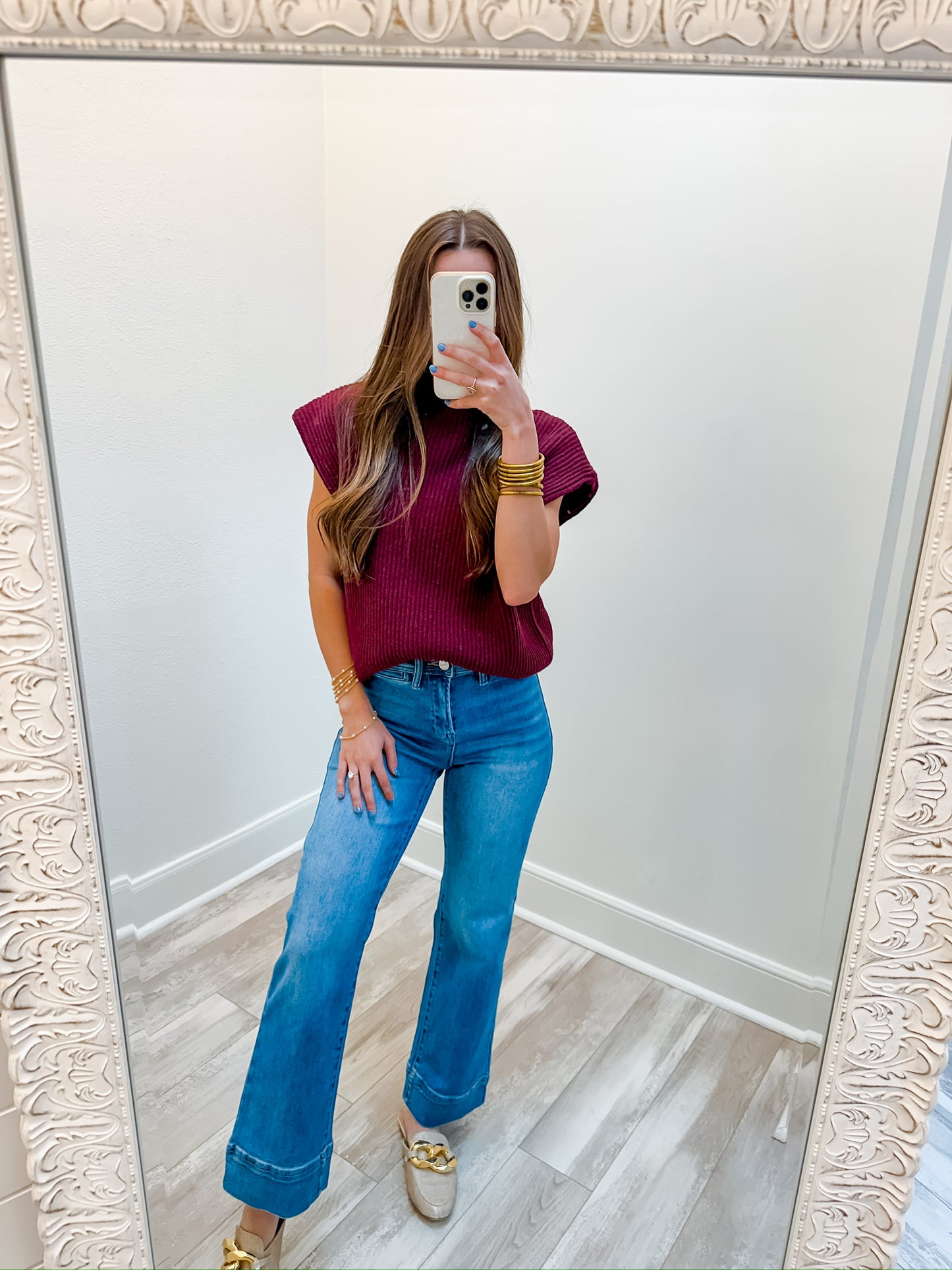 Tiffany Turtleneck(Burgandy)