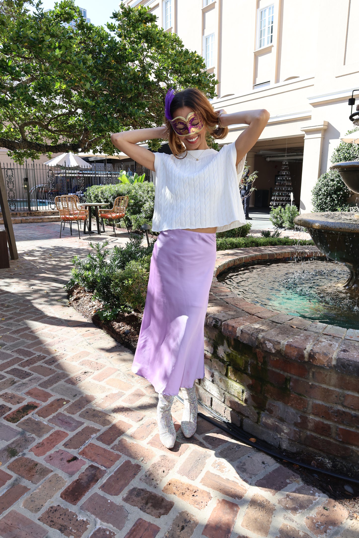 Luxe Skirt( lilac)