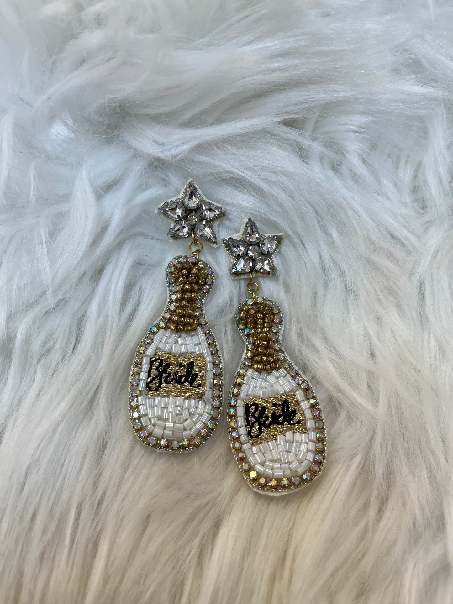 Champagne Bride Earrings