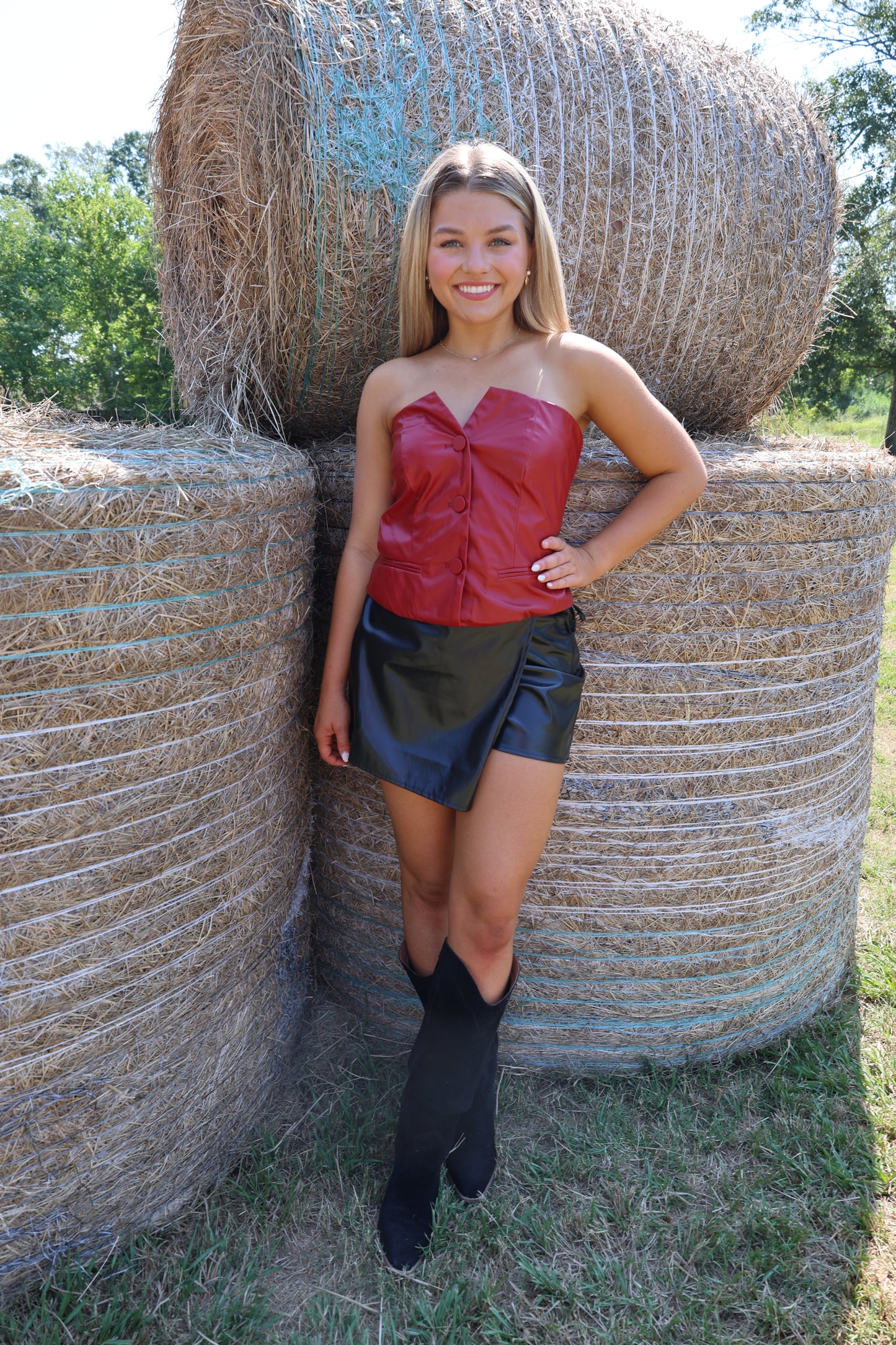 Wrap Skort(Black)