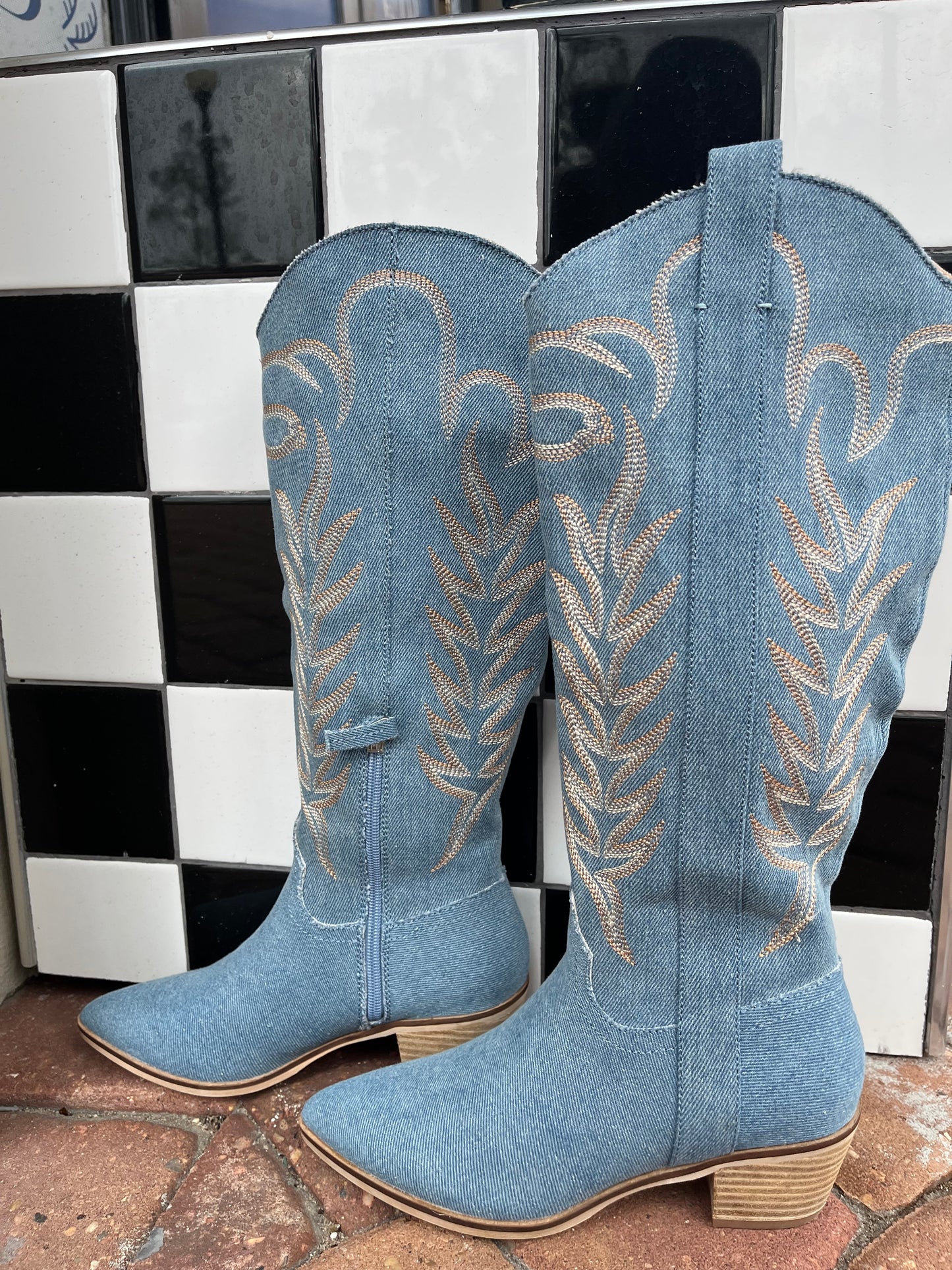 Denim Boot