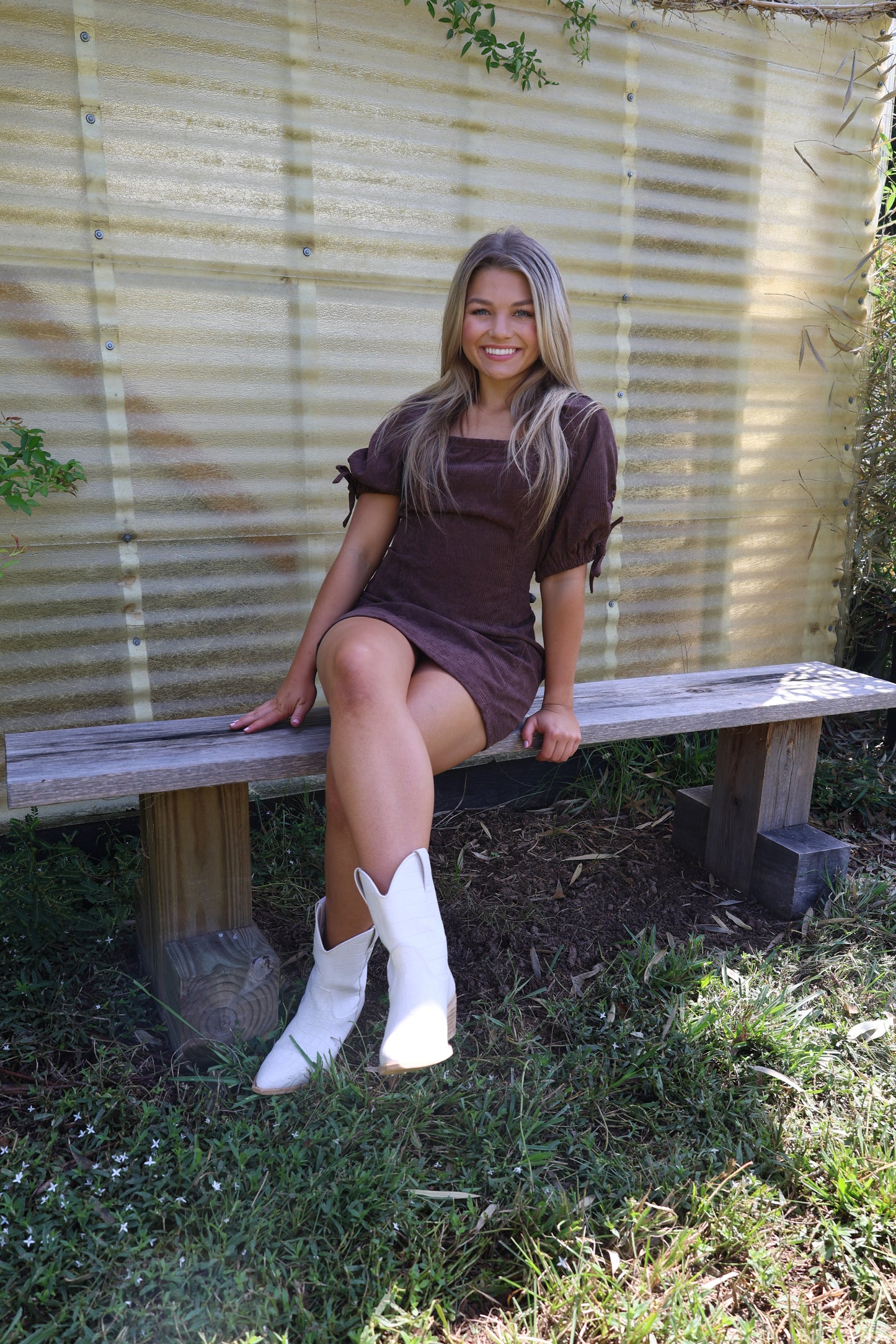 Autumn Dress(Brown)