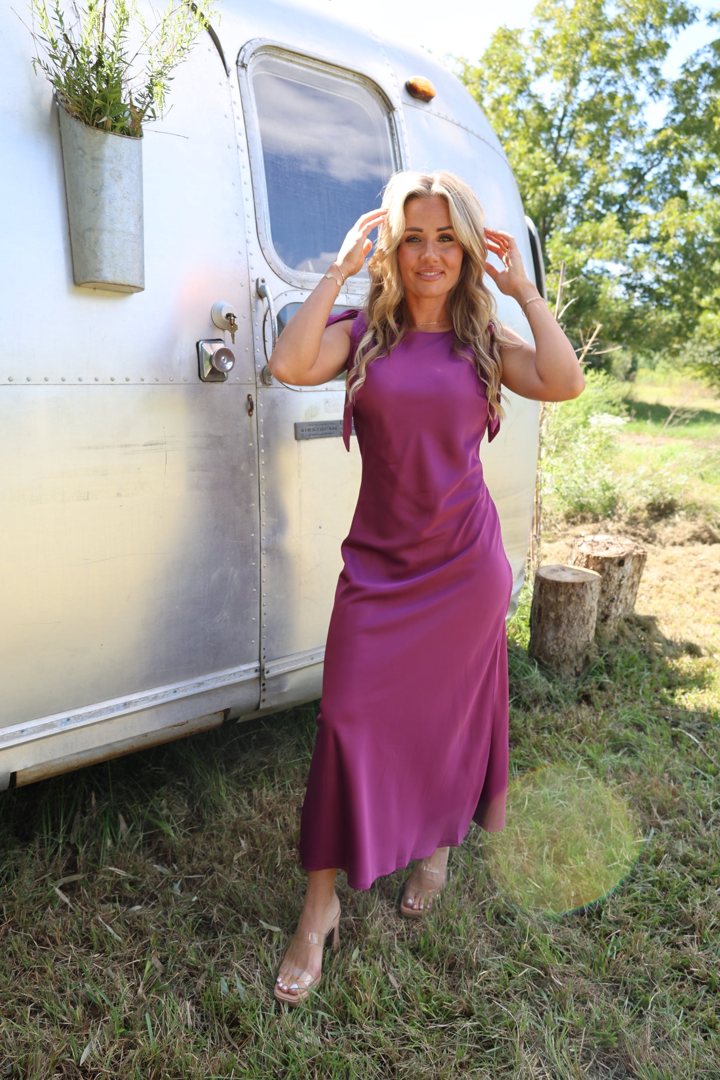 Anderson Dress(eggplant)
