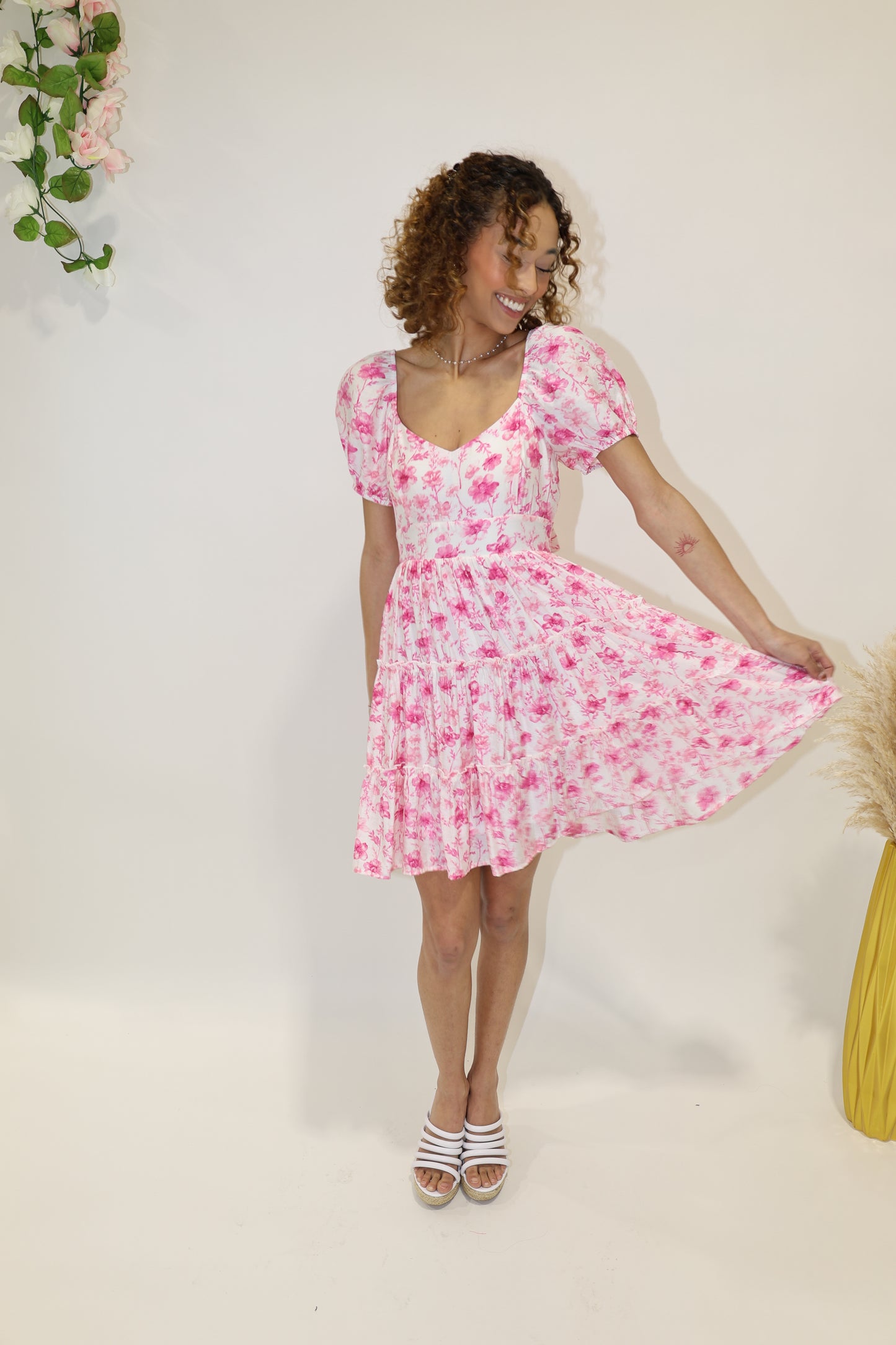 Empowered Essence Dress (pink)