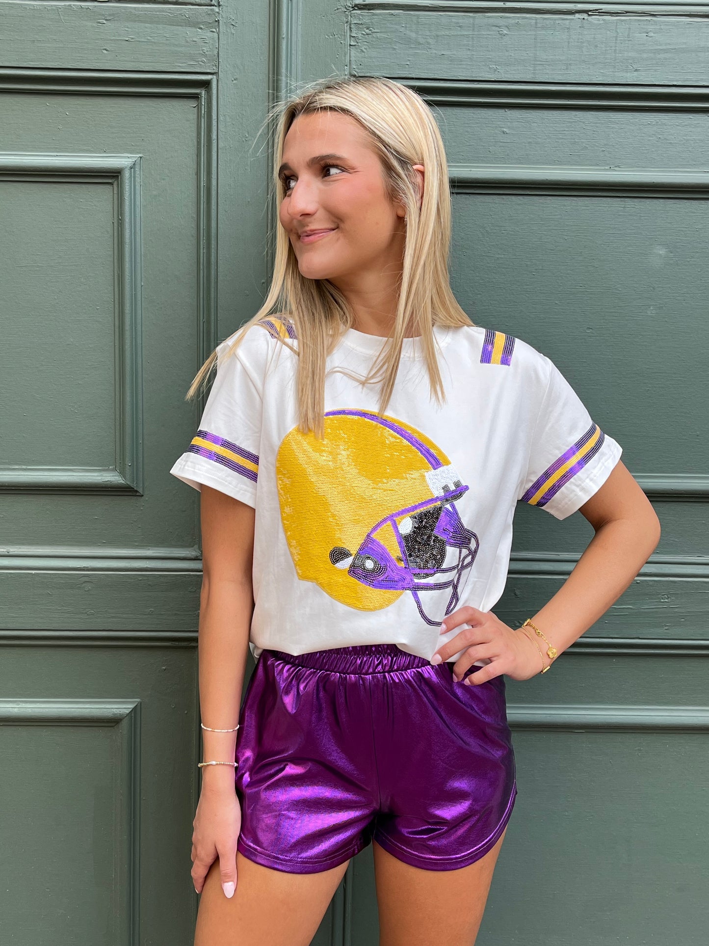Touchdown Tee(purple)