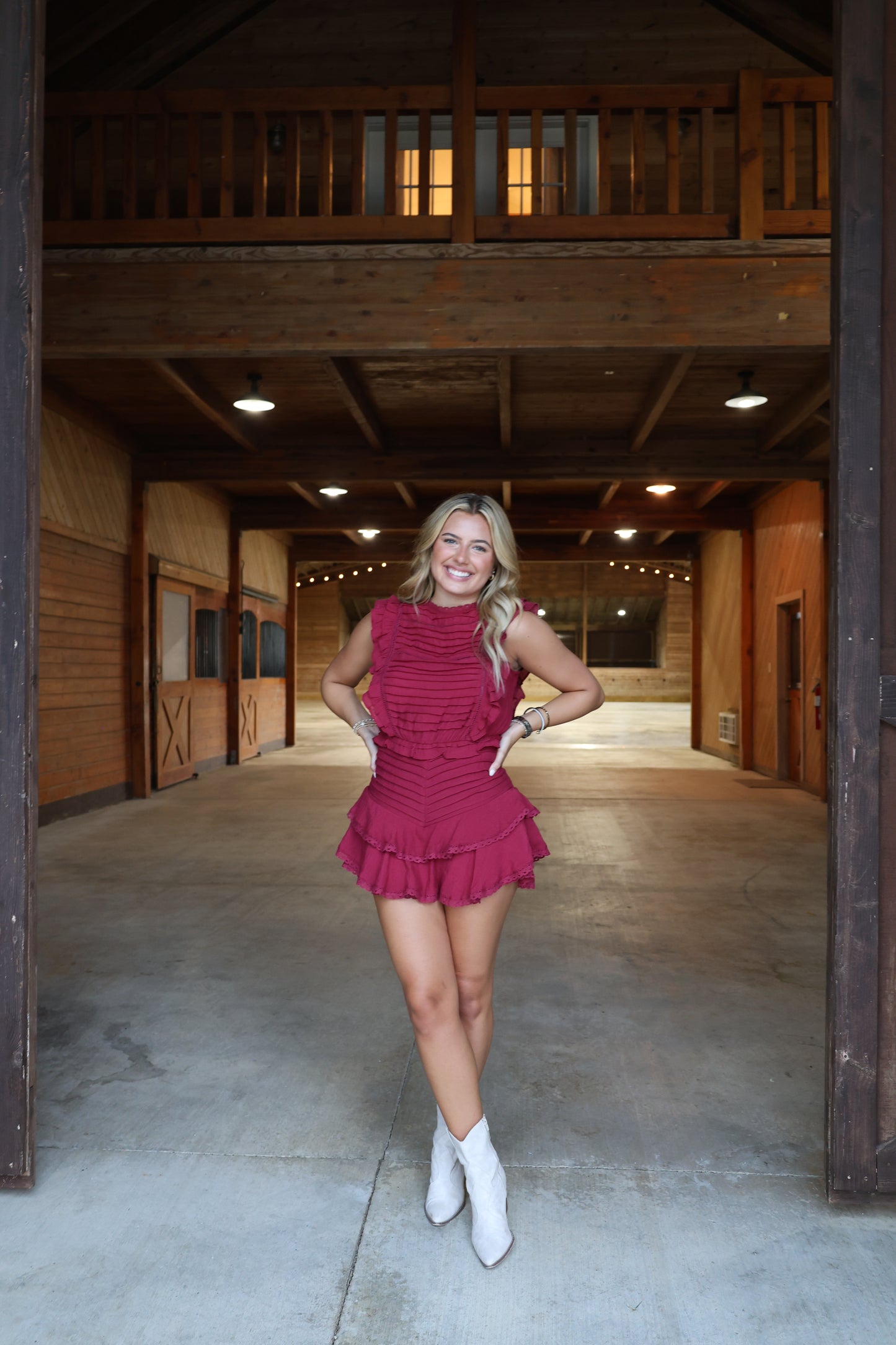 Wine Down Romper