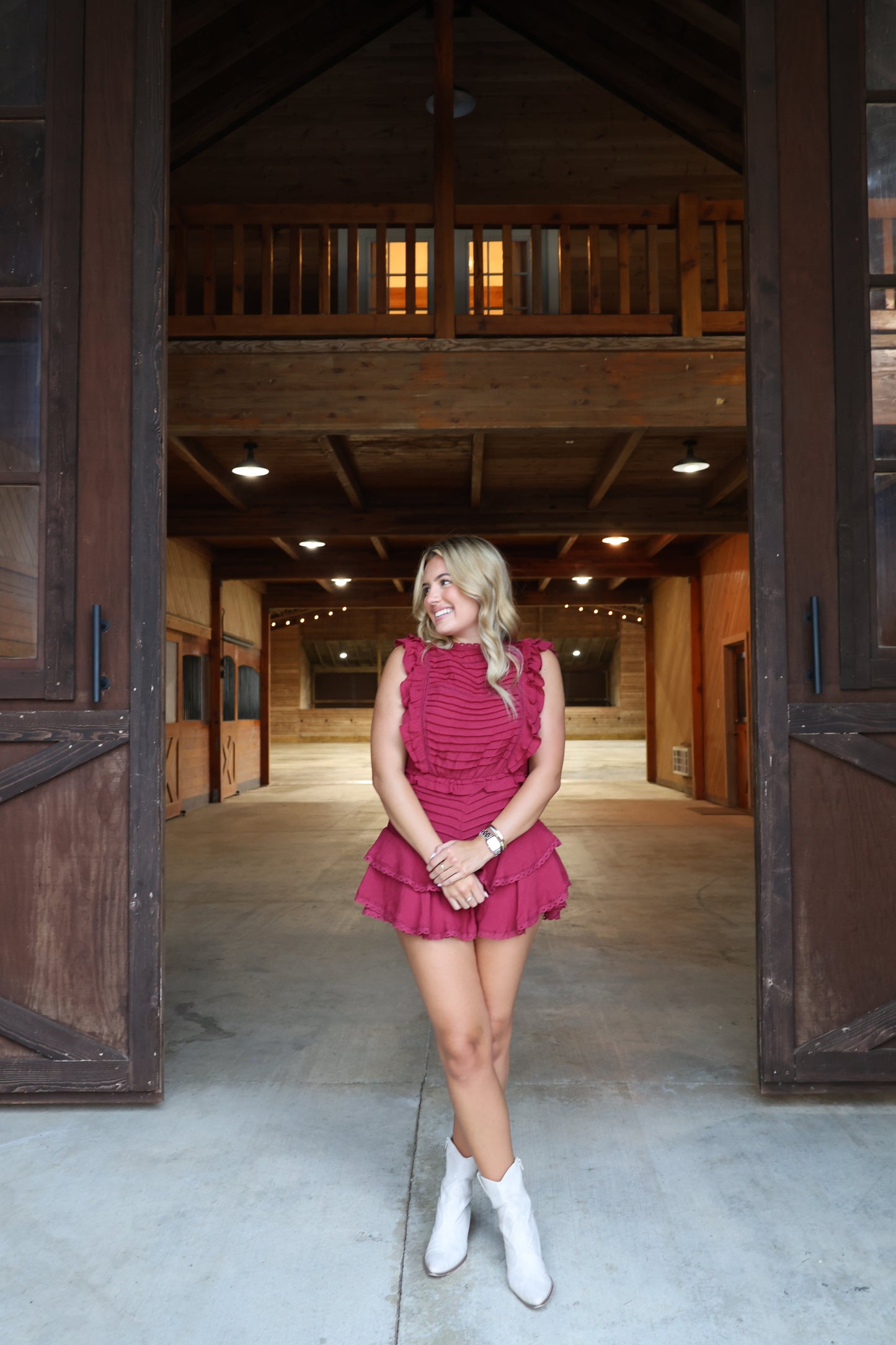 Wine Down Romper