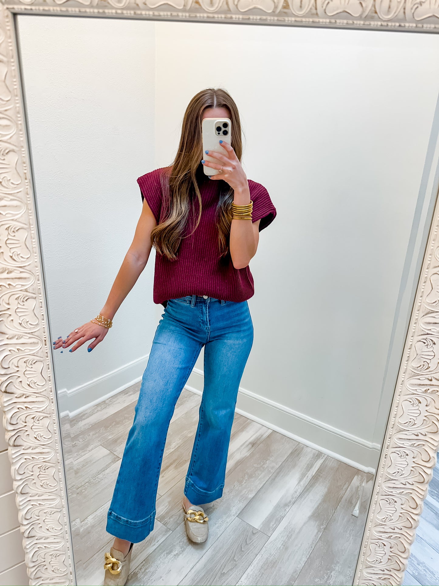 Tiffany Turtleneck(Burgandy)