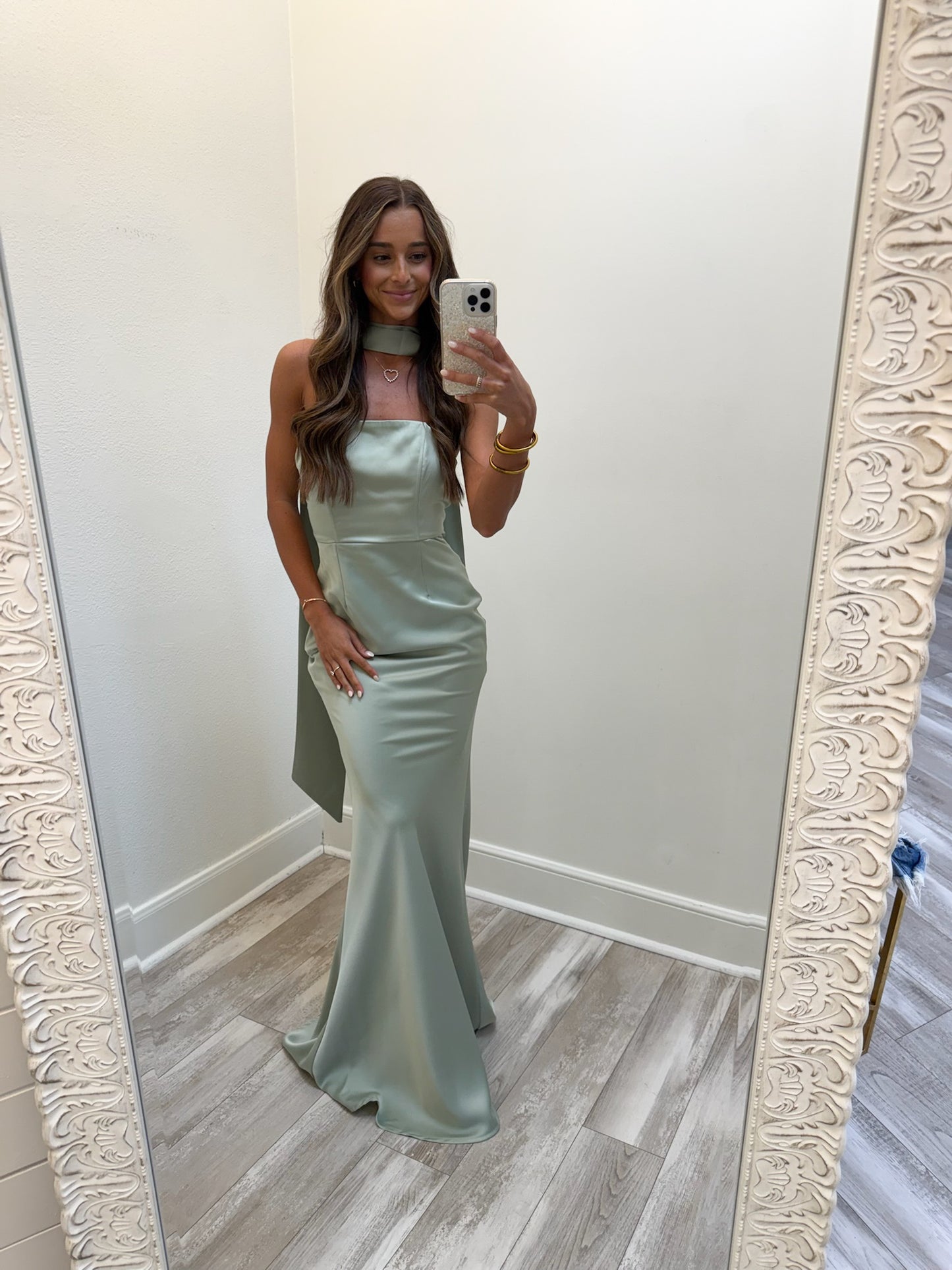 Flourishing Dress(sage)
