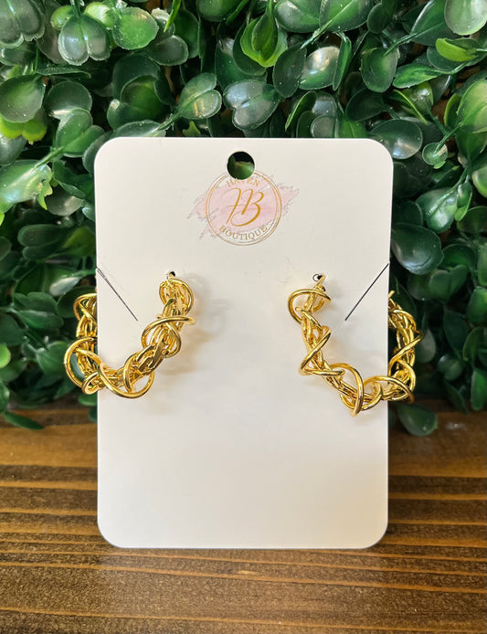 Intertwined Earrings