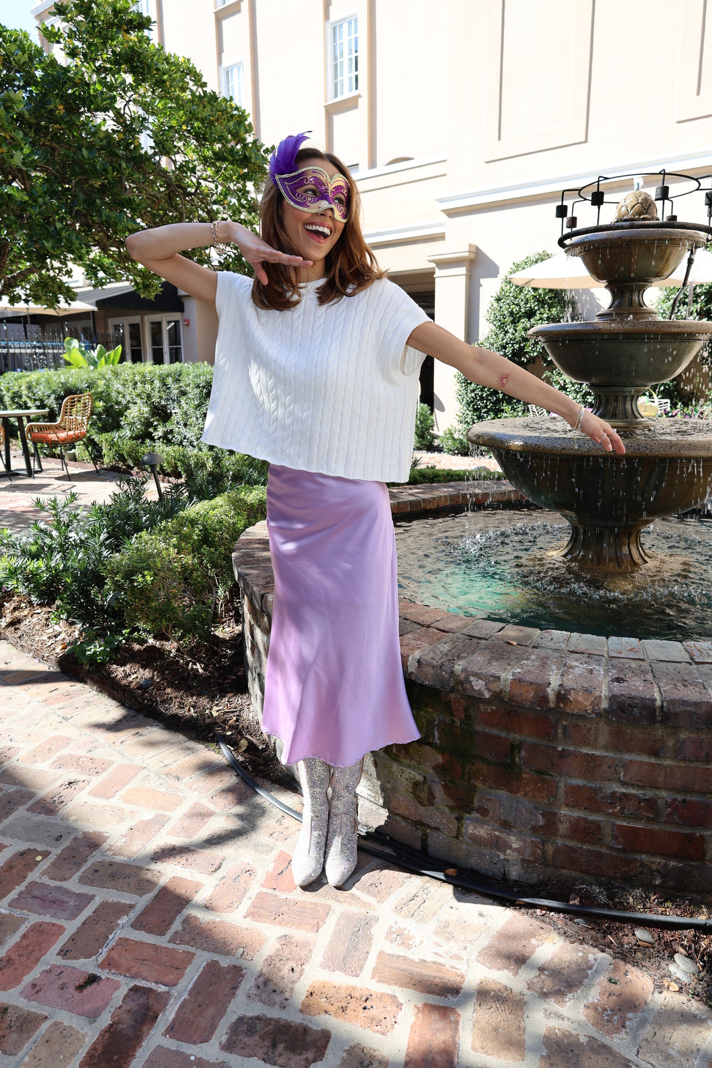Luxe Skirt( lilac)