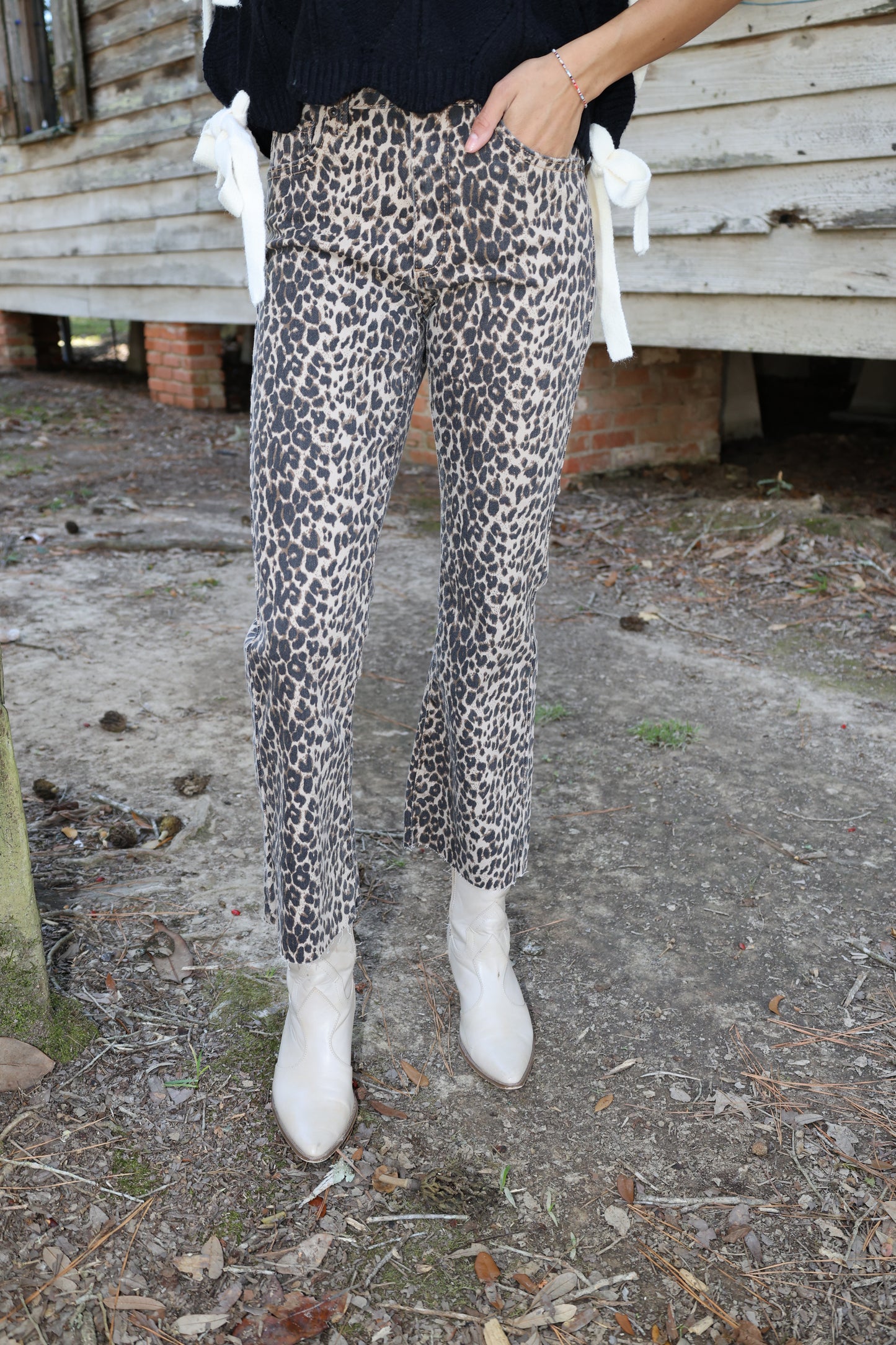Leopard Jeans