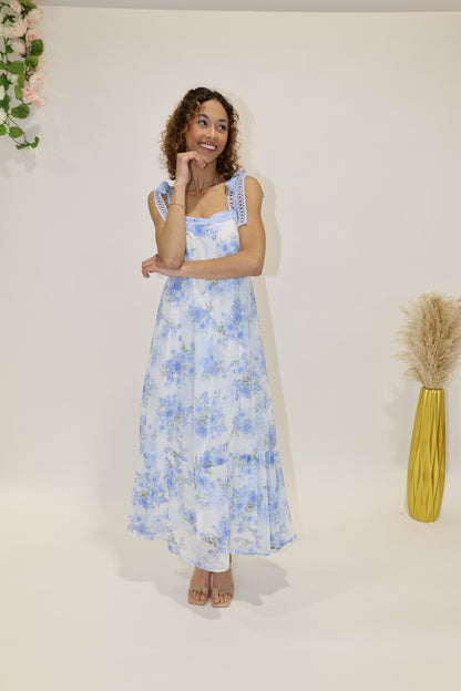 Spring Flower Dress (blue)