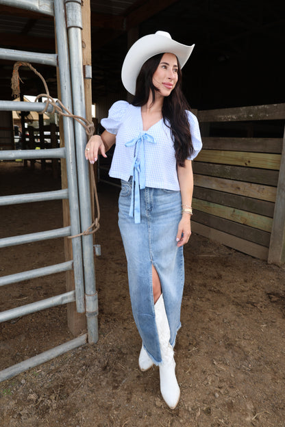 Debbie Denim Skirt