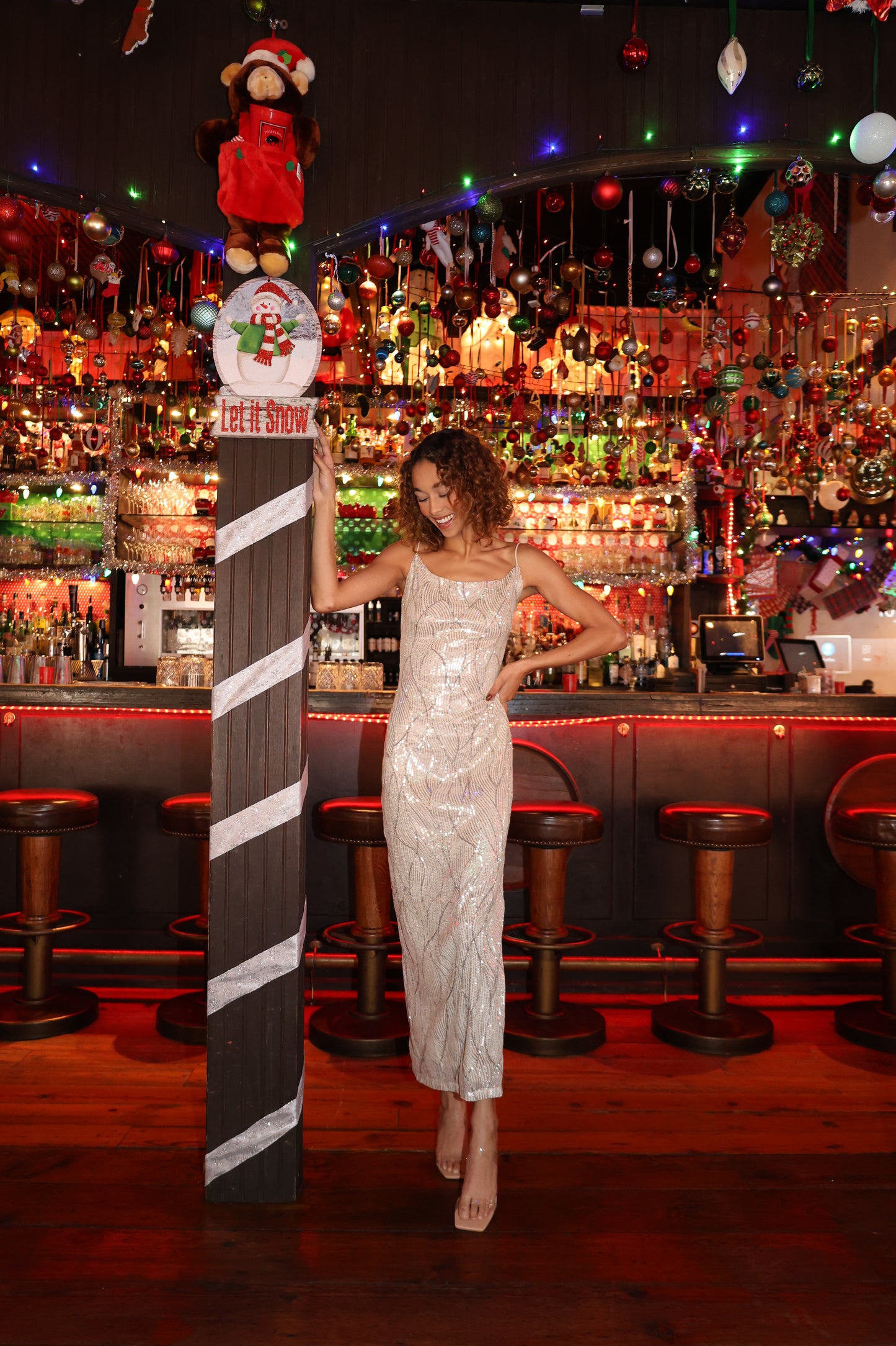 Opulent Sequin Dress