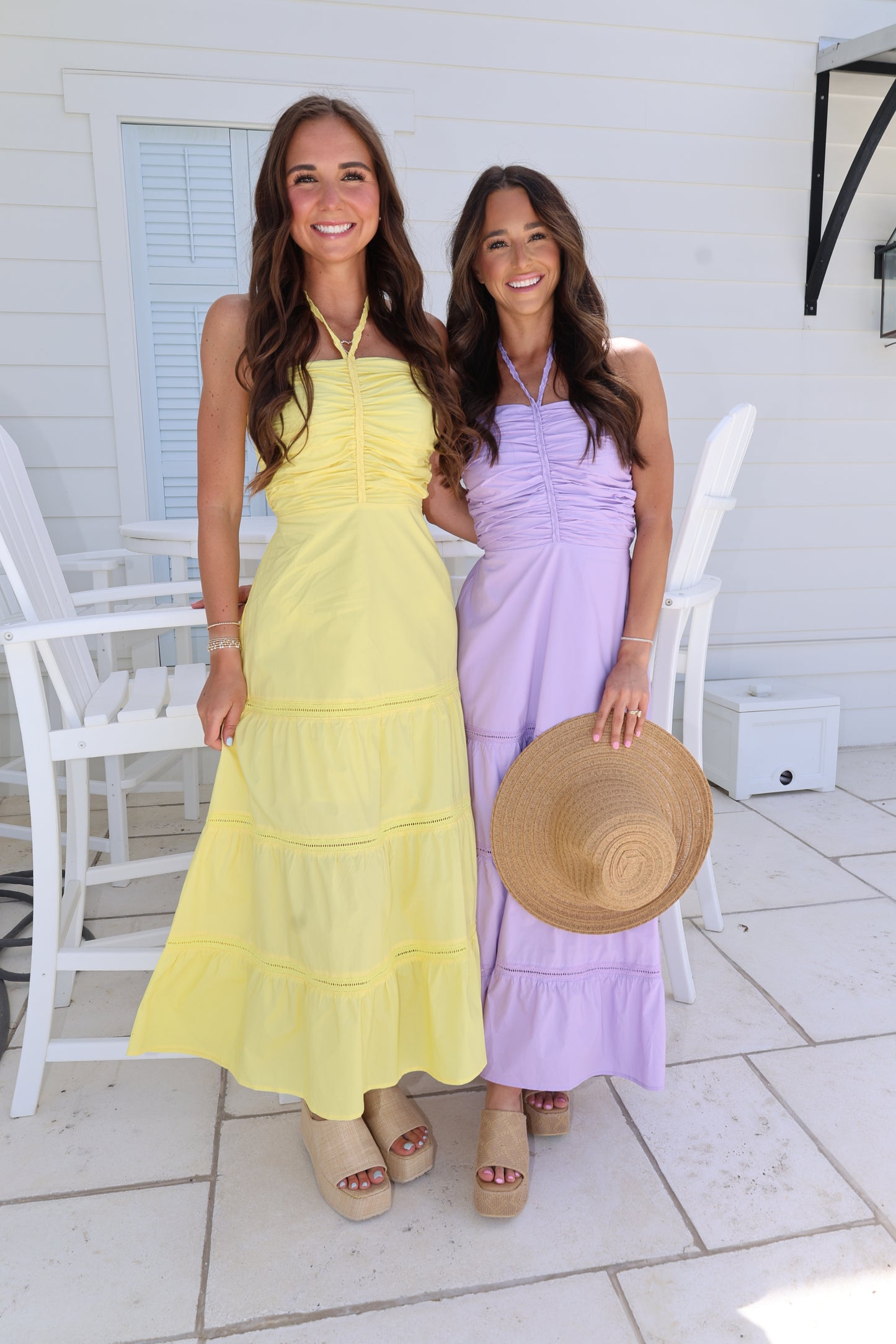 Braid Me Dress-Yellow