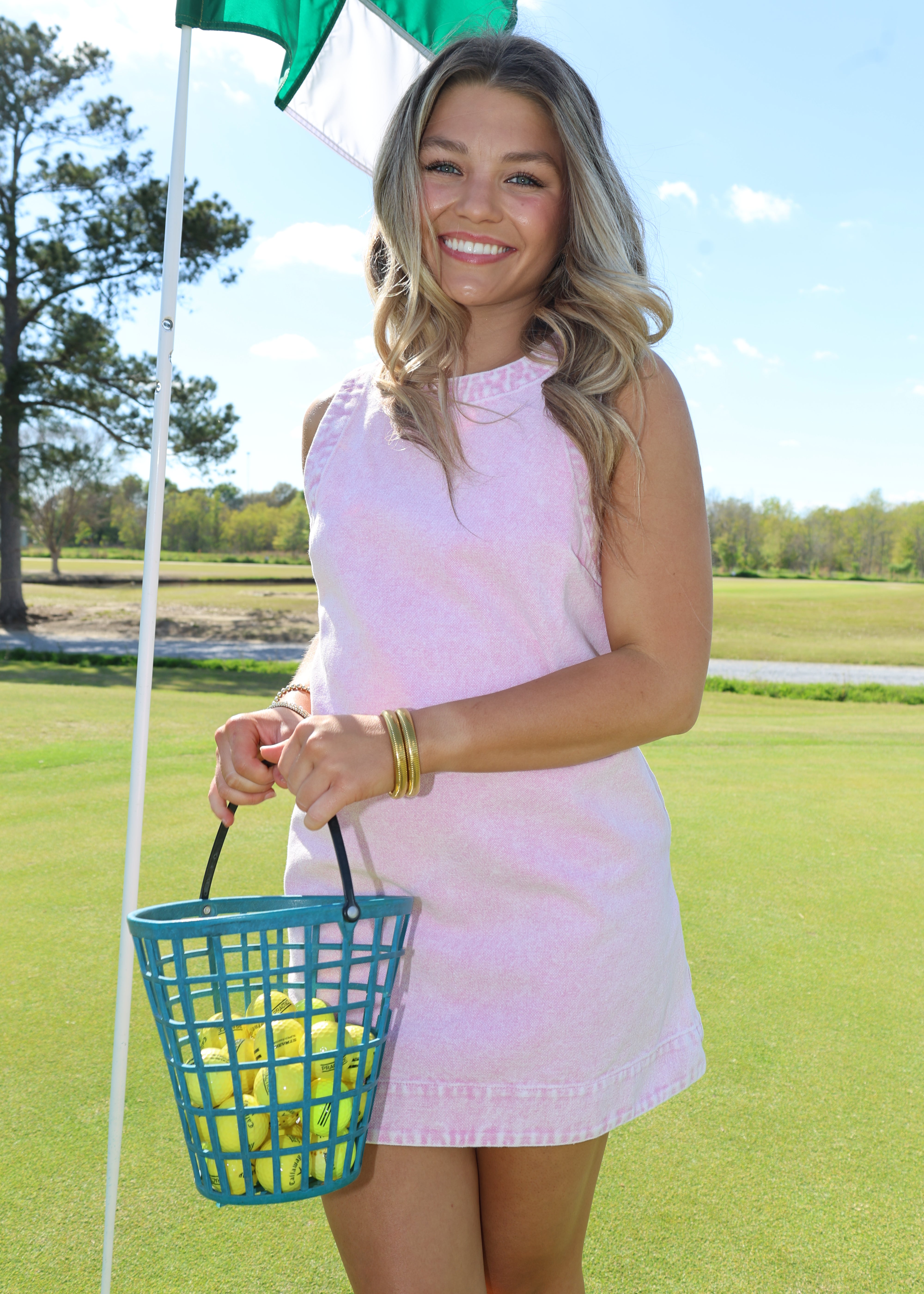 Morgan Dress-Pink