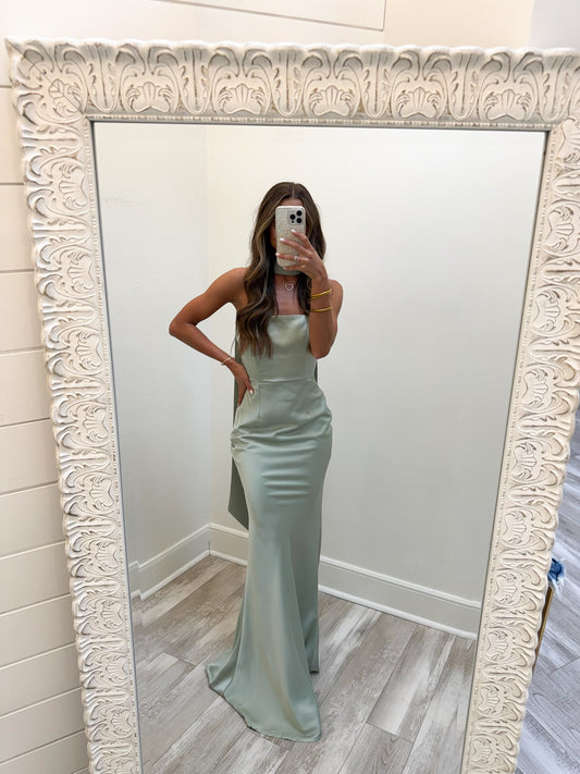 Flourishing Dress(sage)