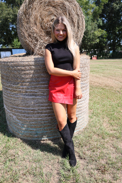 Wrap Skort(Red)