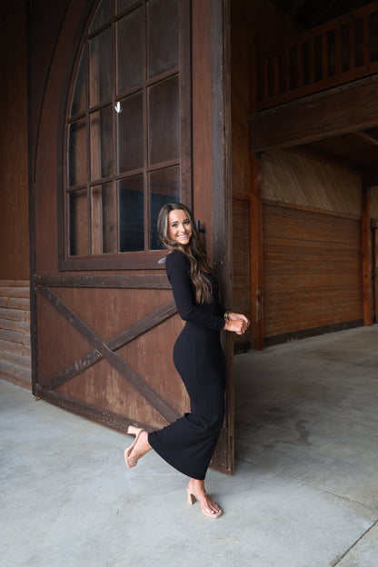 Veronica Dress(black)
