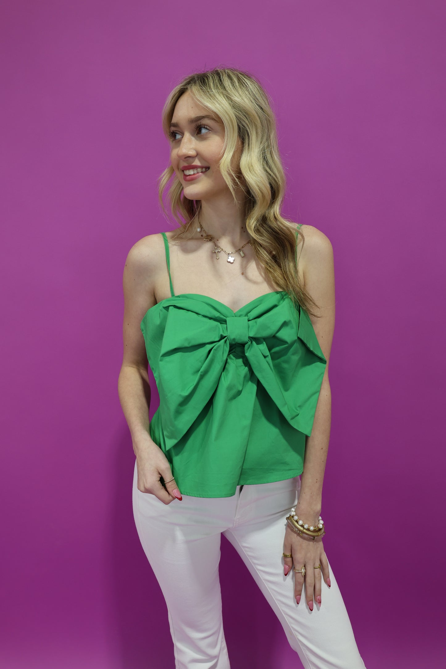 Coquette Top (green)