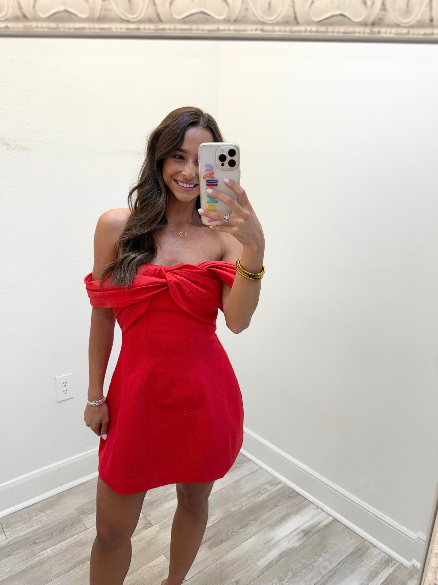 Patsie Dress-Red