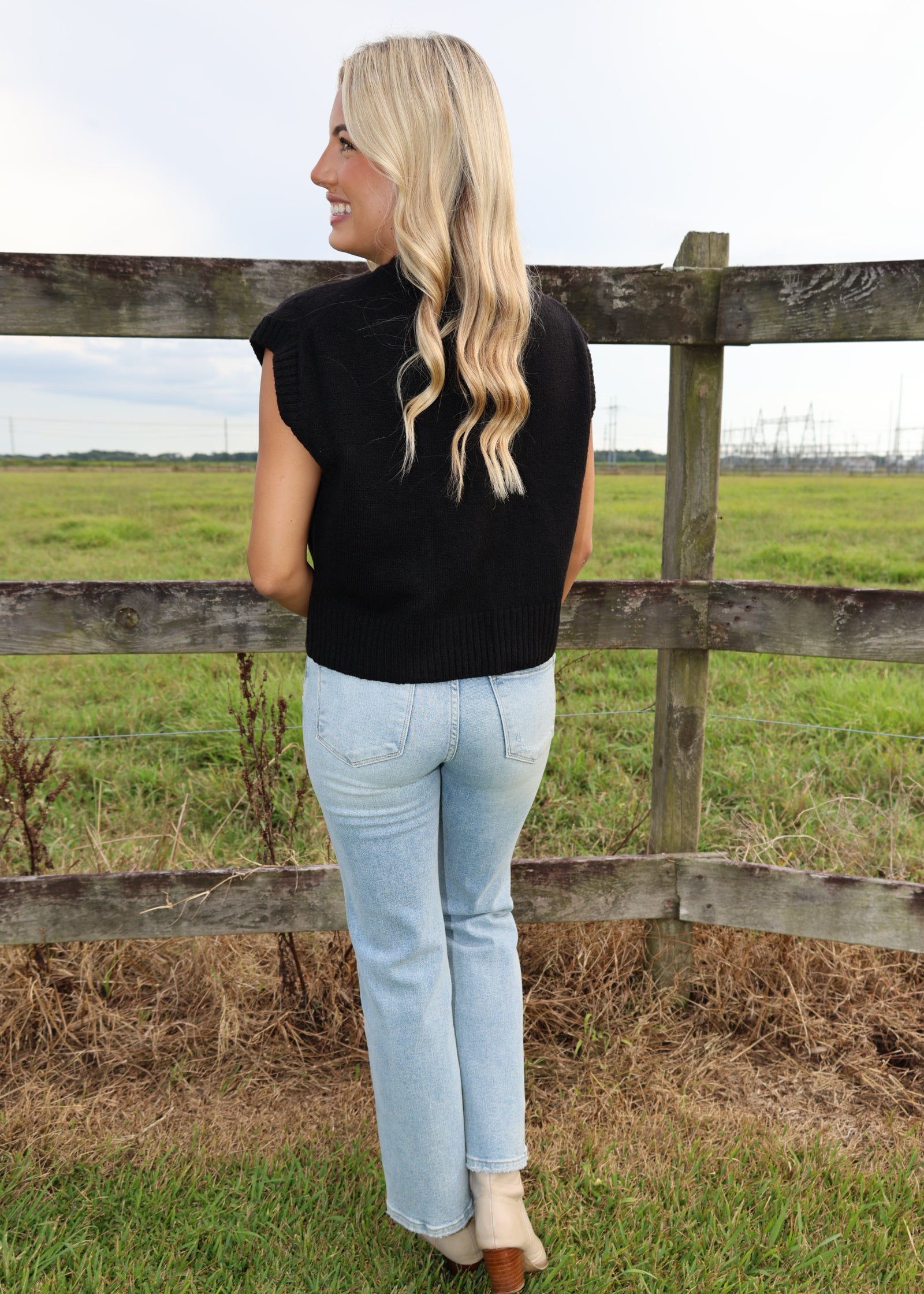 Marleen Top-Black