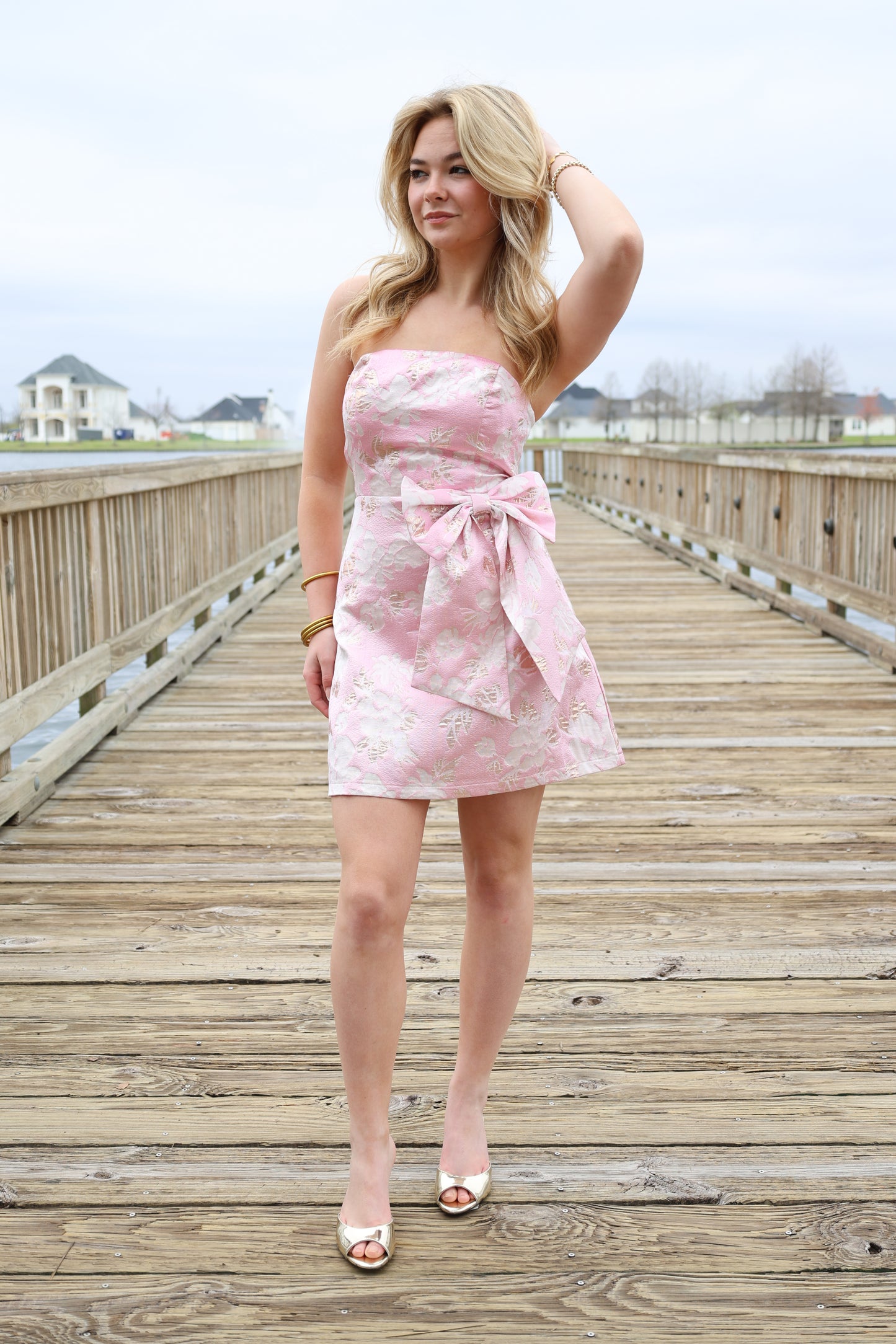 Mae Mini Dress(pink)