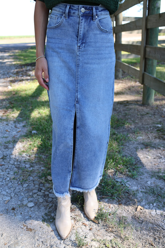Debbie Denim Skirt