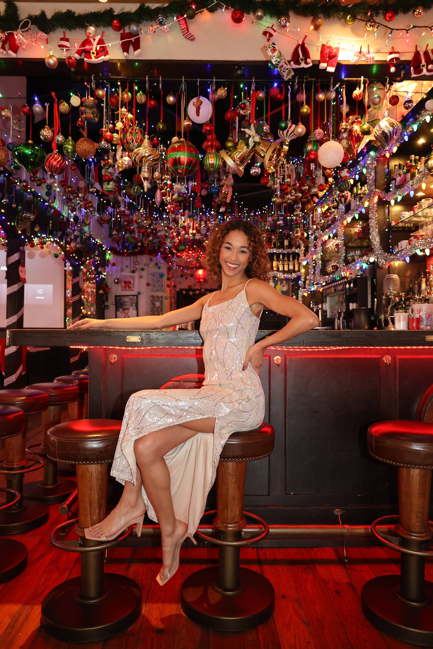 Opulent Sequin Dress