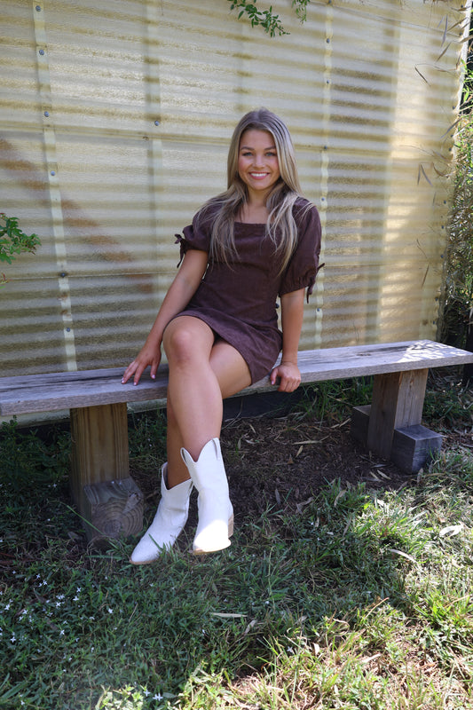 Autumn Dress(Brown)