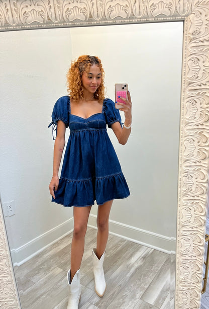 Hali Denim Dress