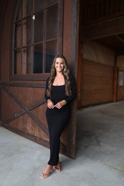 Veronica Dress(black)