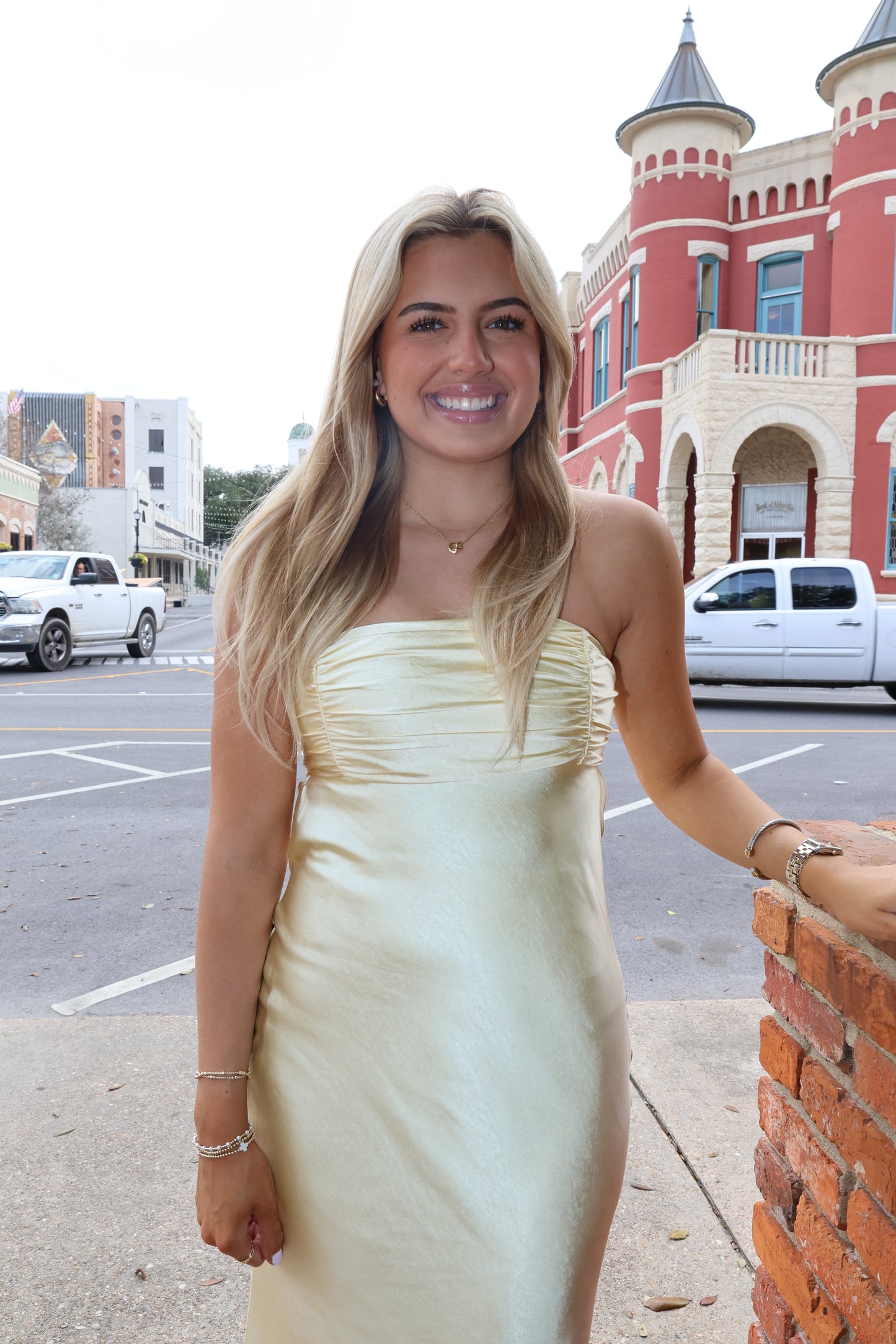 Celina Dress(yellow)