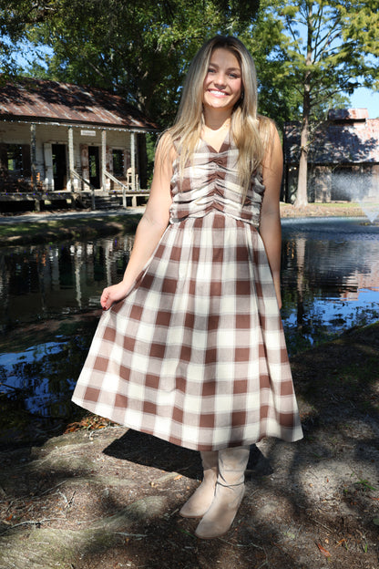 Plaid Dress