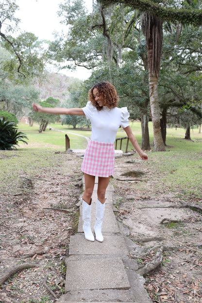 Downright Delightful Skort (pink)