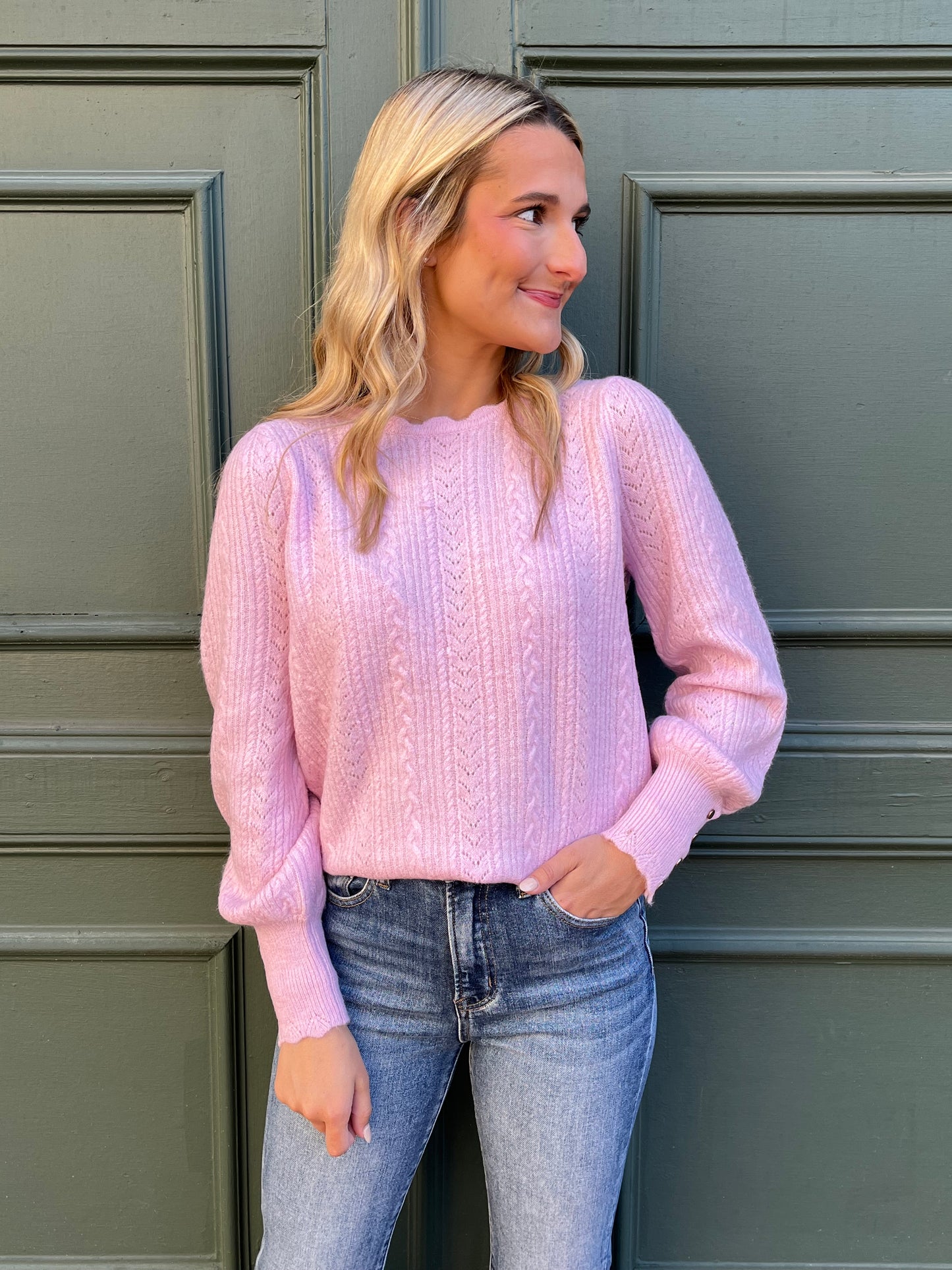 Petal Pink Sweater