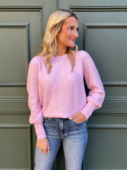 Petal Pink Sweater
