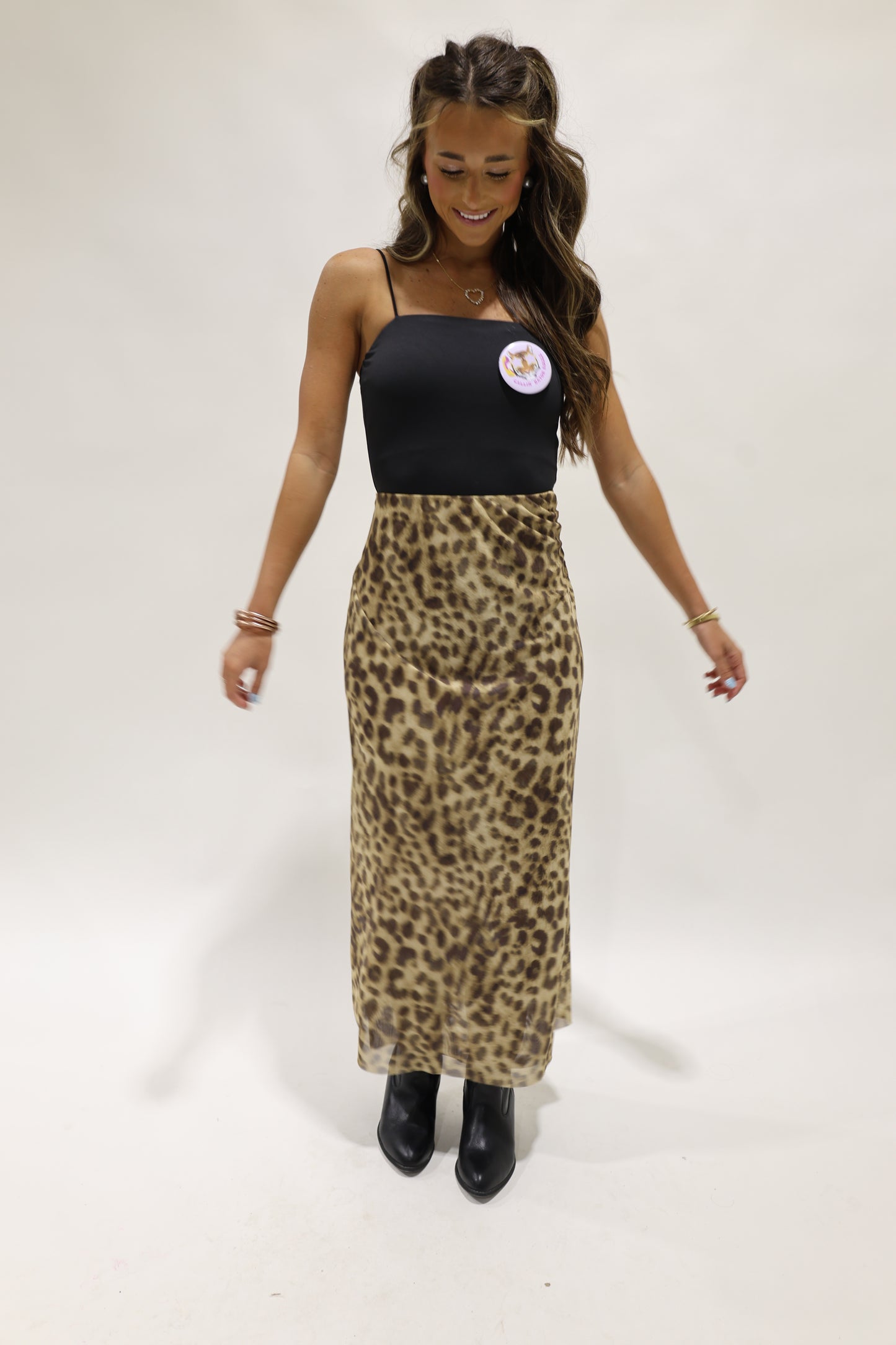 Cheetah skirt
