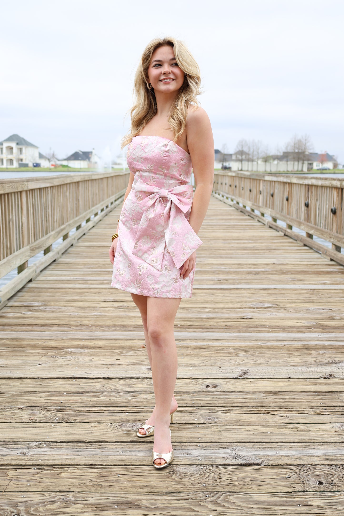 Mae Mini Dress(pink)