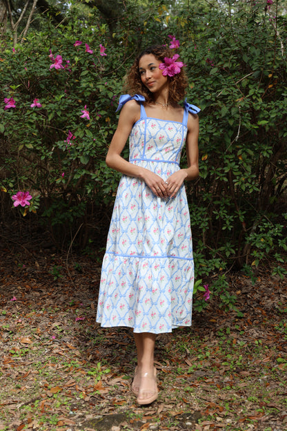 Best Bow Dress (blue)